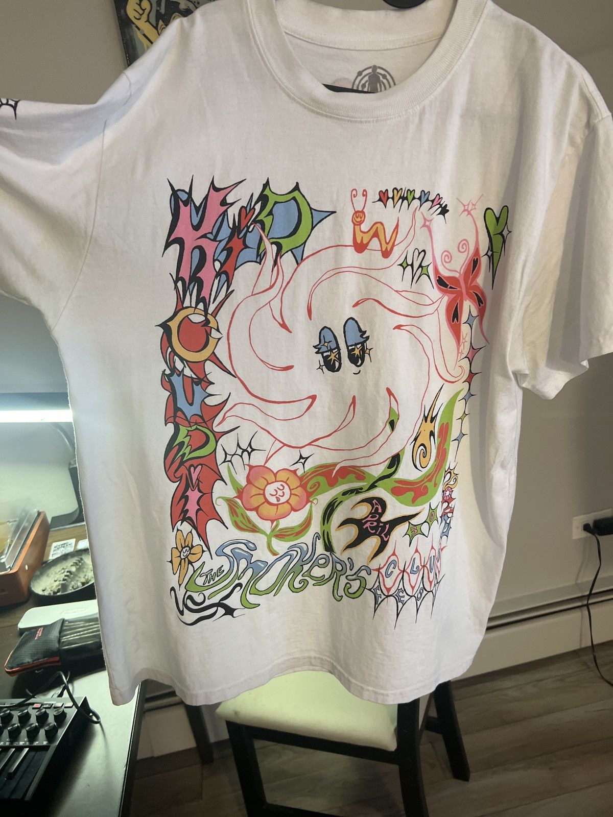 Kid Cudi Kid Cudi Smokers Club Fest Tee Size US L / EU 52-54 / 3 - 1 Thumbnail