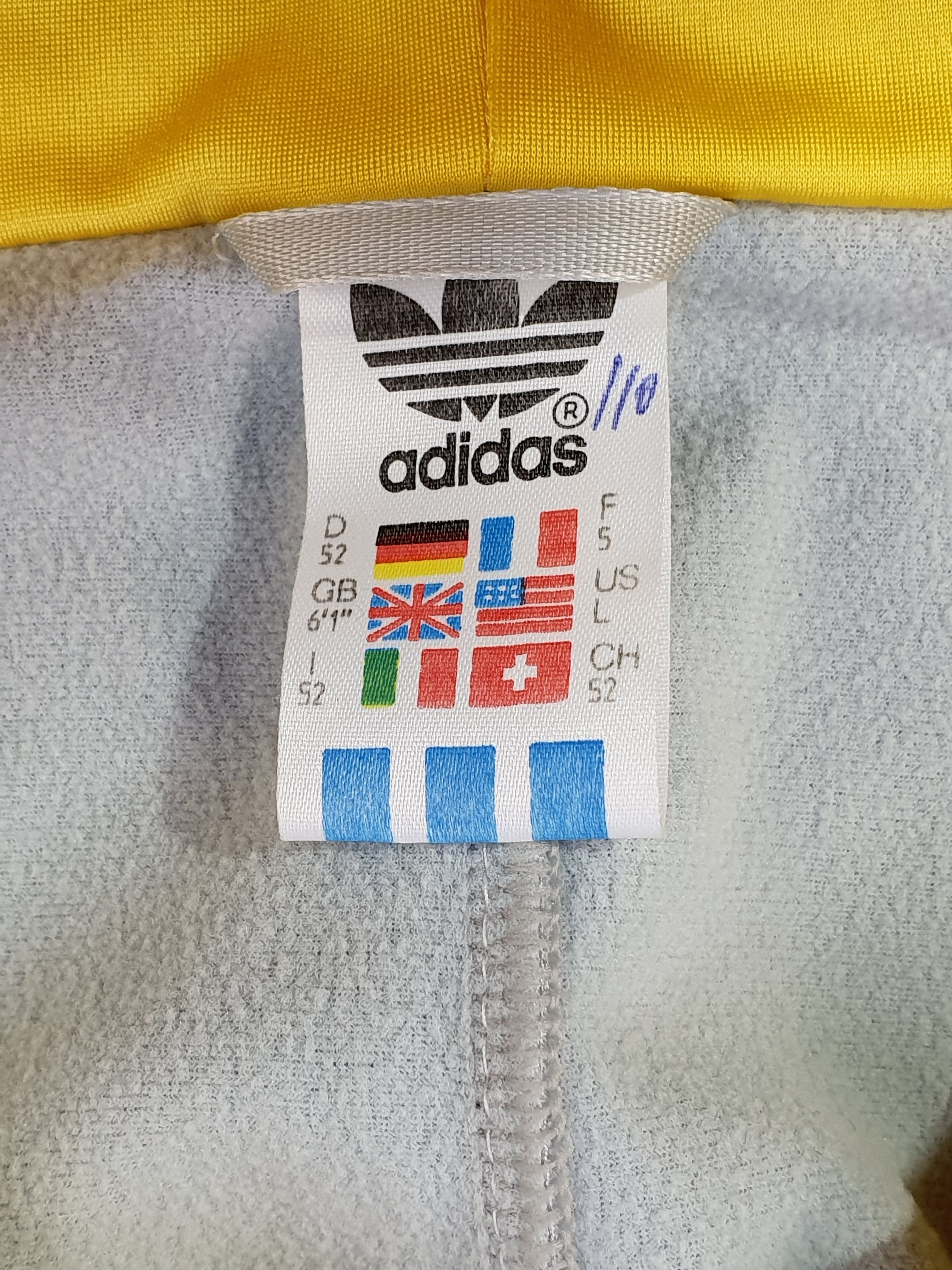 Adidas × Vintage Vintage 80s ADIDAS Made in West Germany Anorak RARE! Size US M / EU 48-50 / 2 - 10 Thumbnail