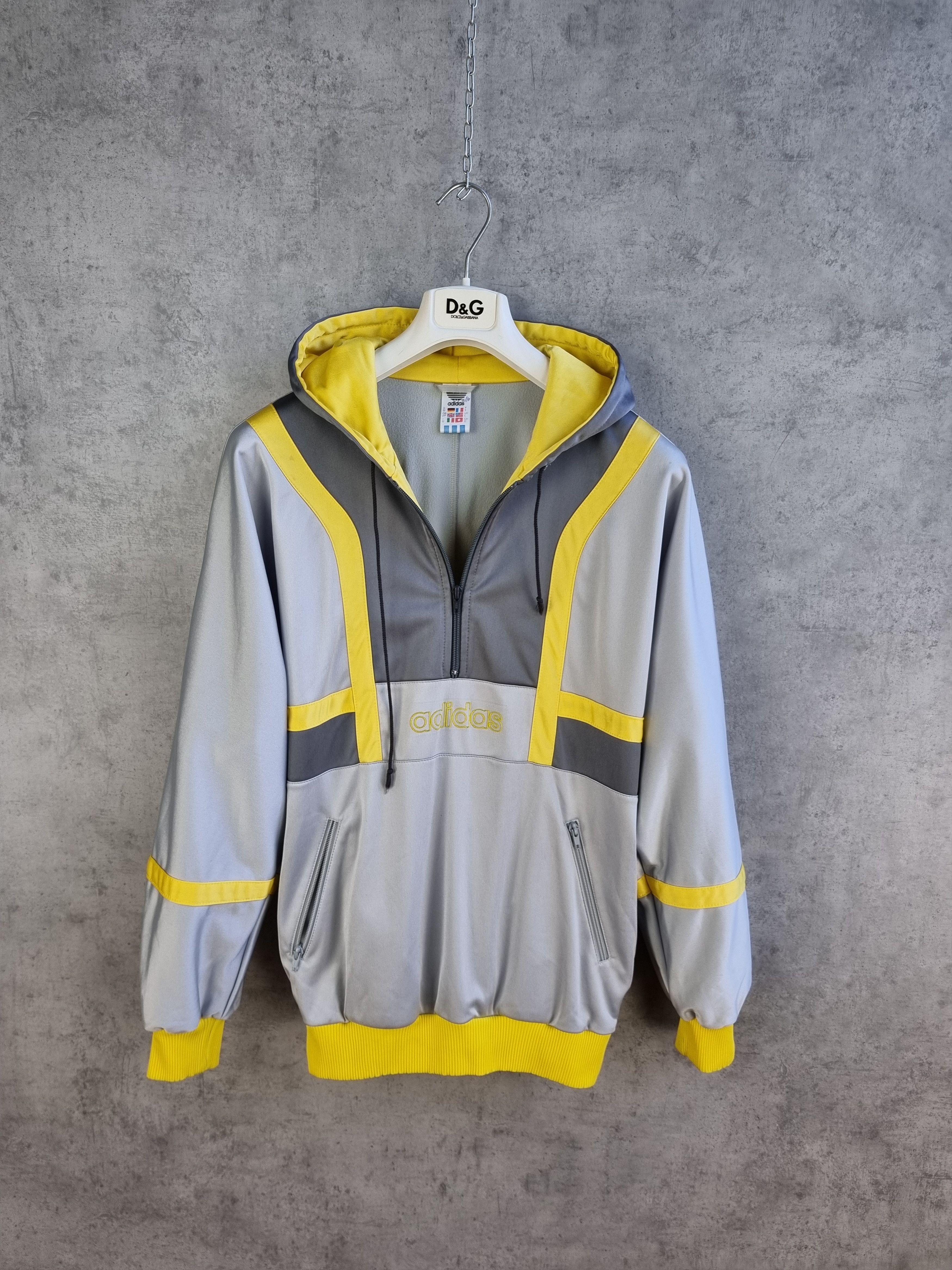 Adidas × Vintage Vintage 80s ADIDAS Made in West Germany Anorak RARE! Size US M / EU 48-50 / 2 - 2 Thumbnail
