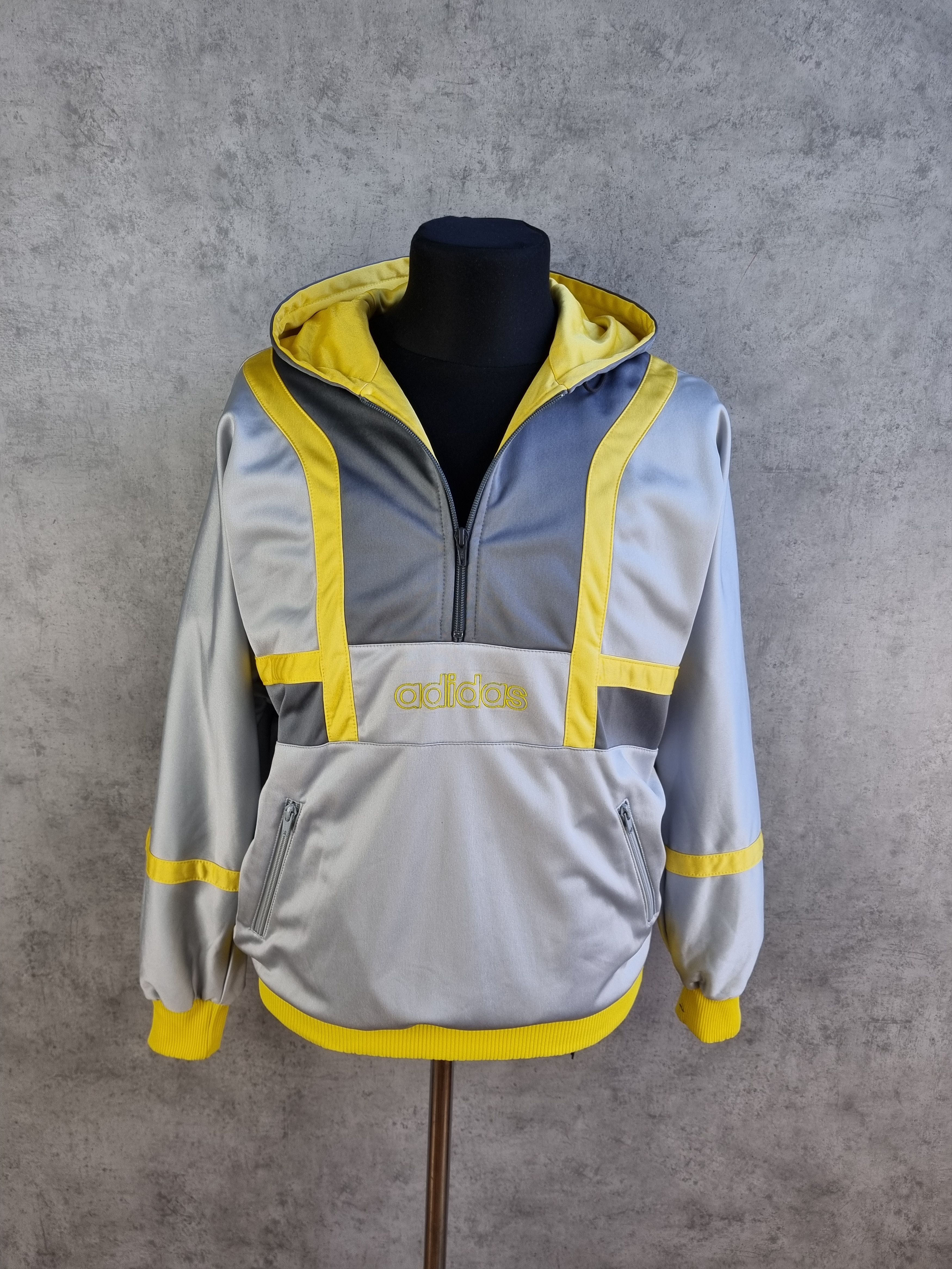 Adidas × Vintage Vintage 80s ADIDAS Made in West Germany Anorak RARE! Size US M / EU 48-50 / 2 - 4 Thumbnail