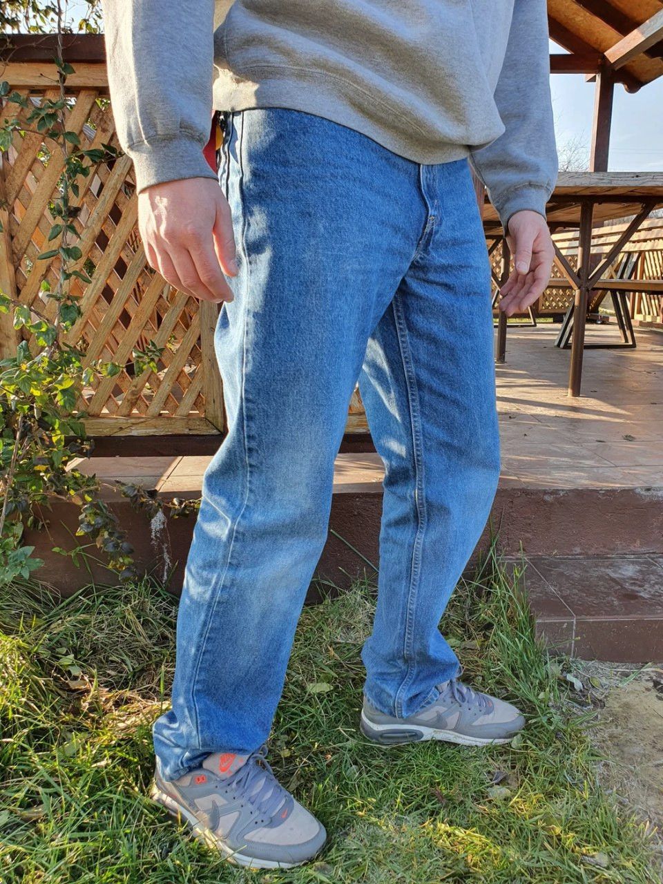 Levi's × Levi's Vintage Clothing 80s LEVIS 550 Made in USA Denim Jeans Chrome hearts Style Size US 33 - 1 Thumbnail