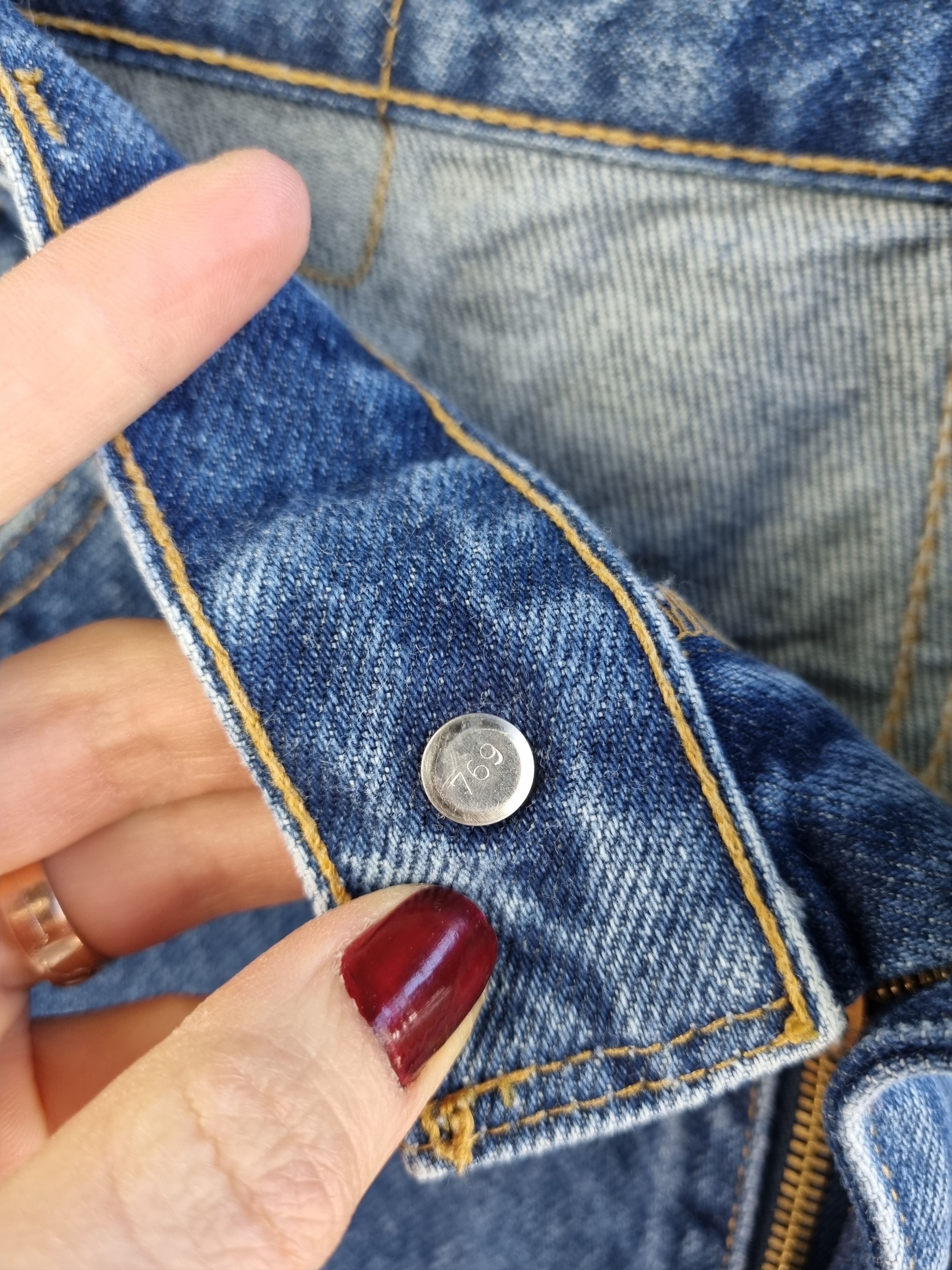 Levi's × Levi's Vintage Clothing 80s LEVIS 550 Made in USA Denim Jeans Chrome hearts Style Size US 33 - 13 Thumbnail