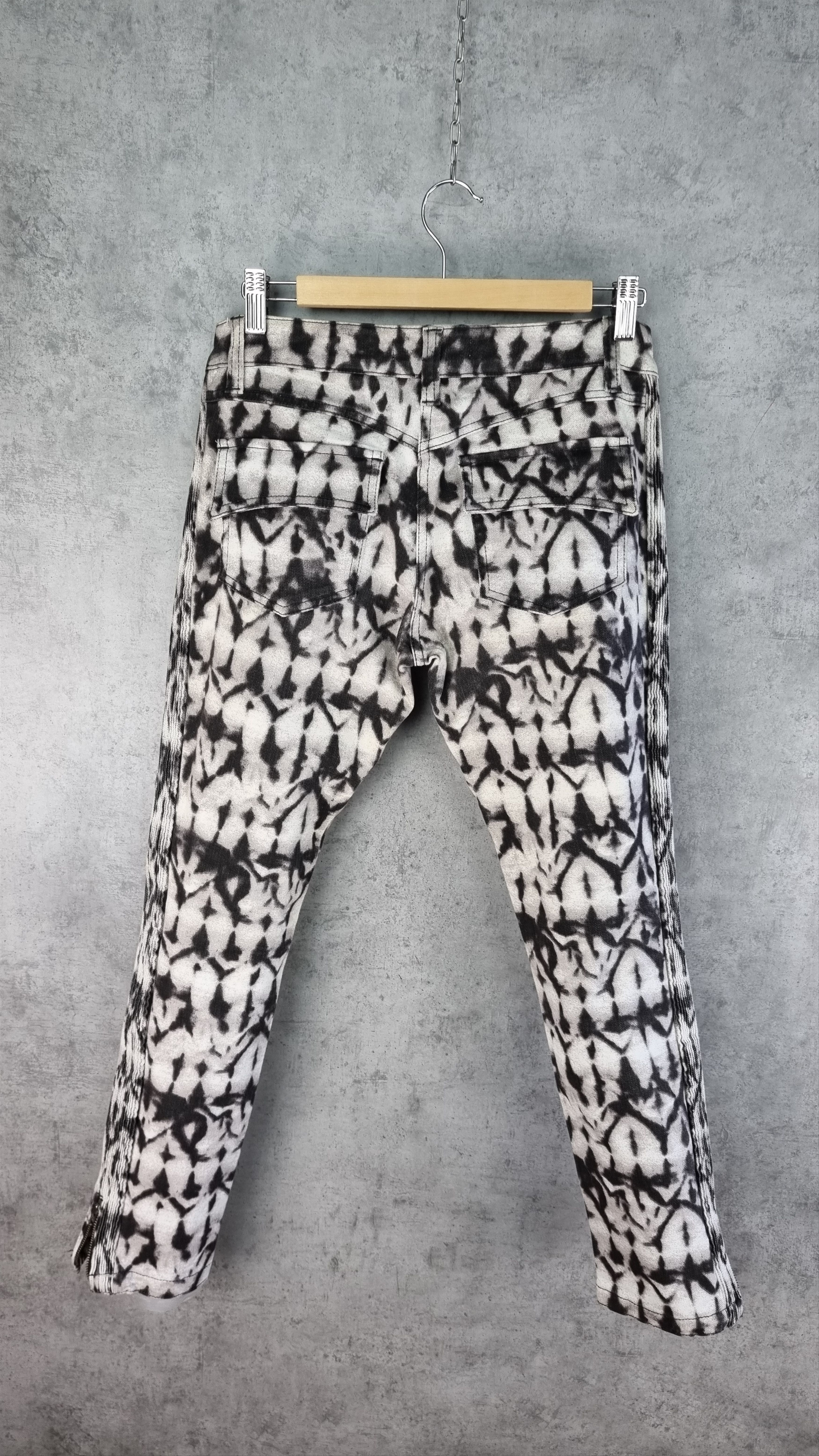 Isabel Marant Rare size & Design Isabel Marant Double Knees Biker Jeans Size US 32 / EU 48 - 2 Thumbnail