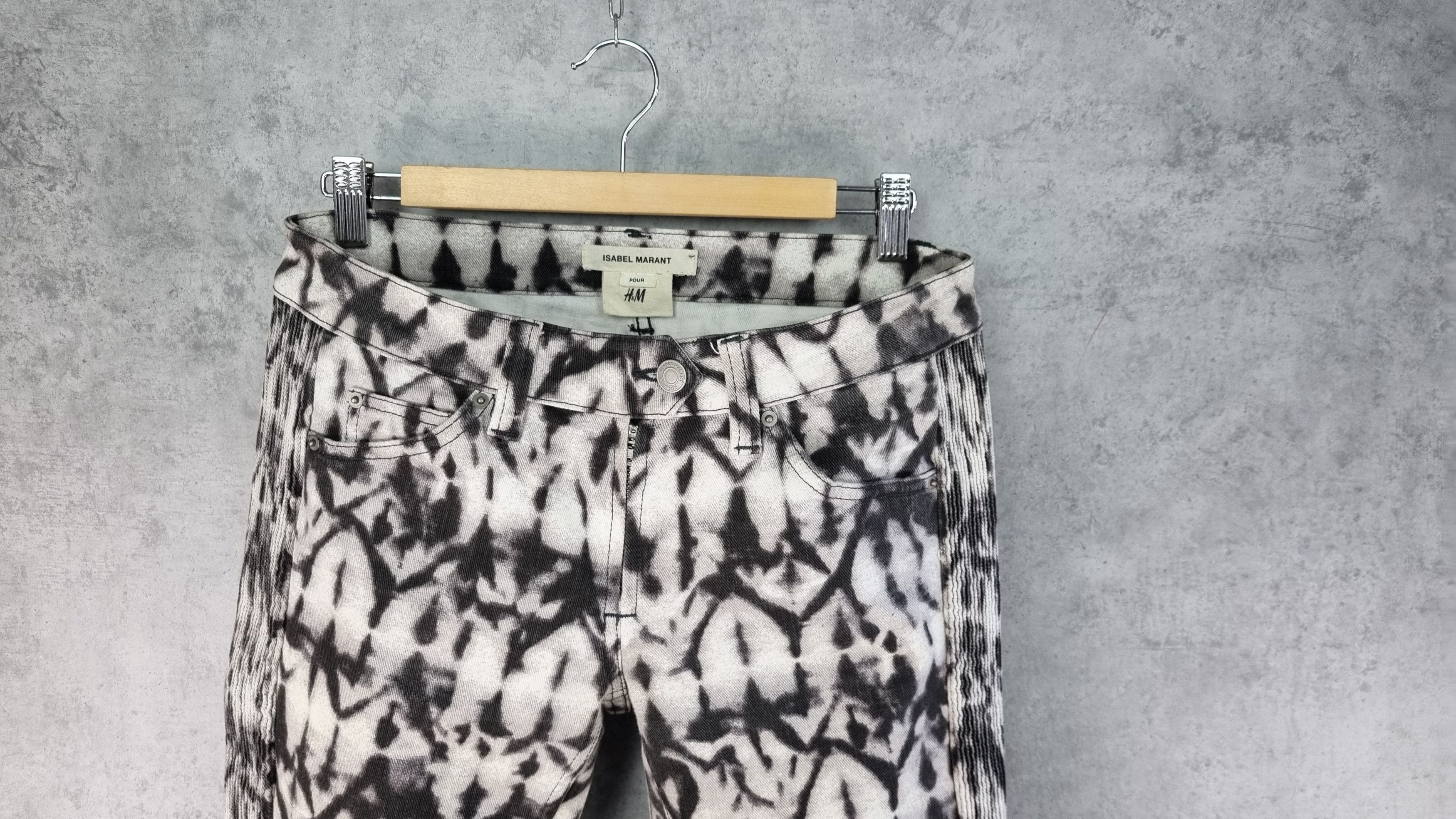 Isabel Marant Rare size & Design Isabel Marant Double Knees Biker Jeans Size US 32 / EU 48 - 4 Thumbnail