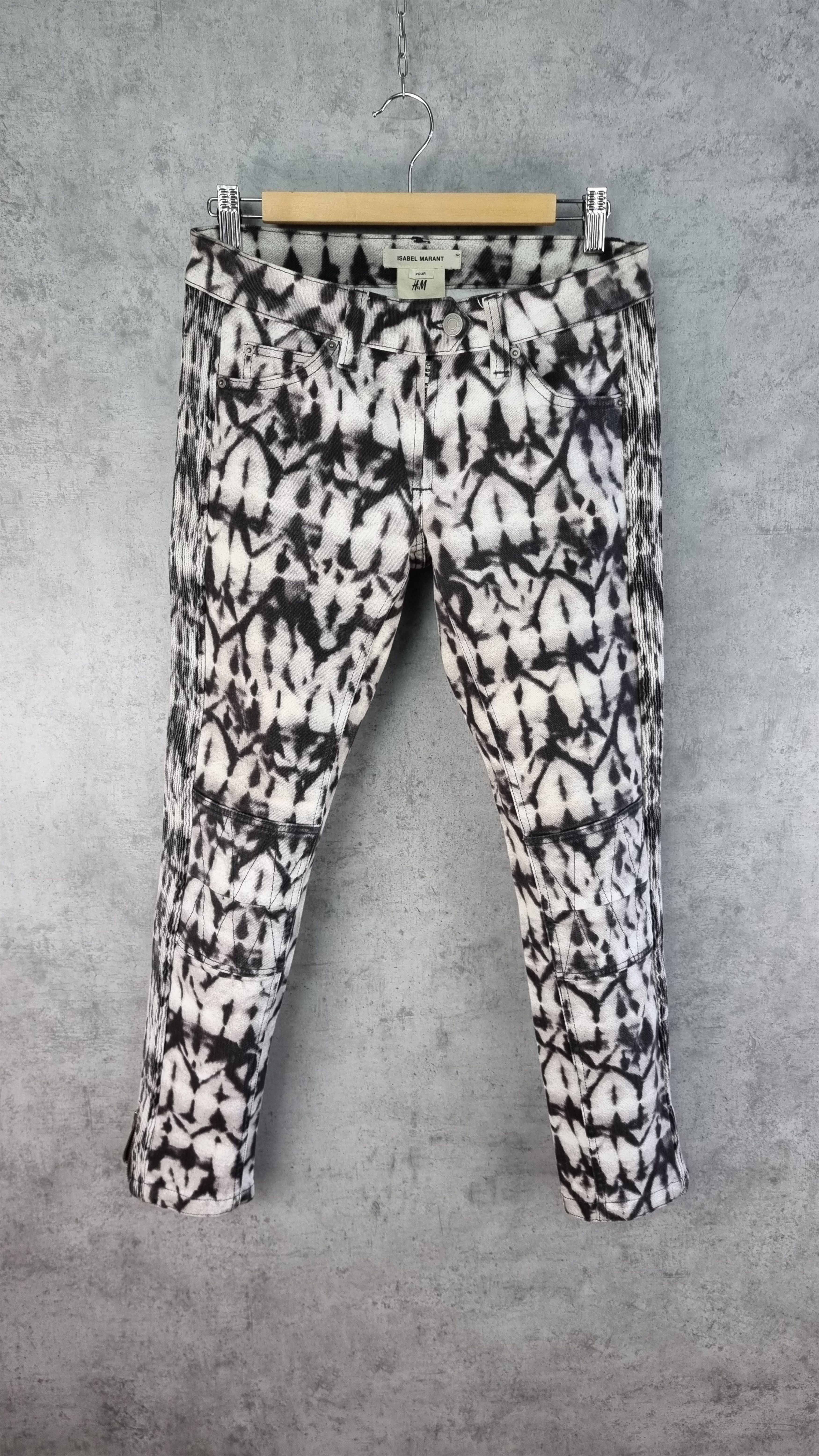 Isabel Marant Rare size & Design Isabel Marant Double Knees Biker Jeans Size US 32 / EU 48 - 3 Thumbnail