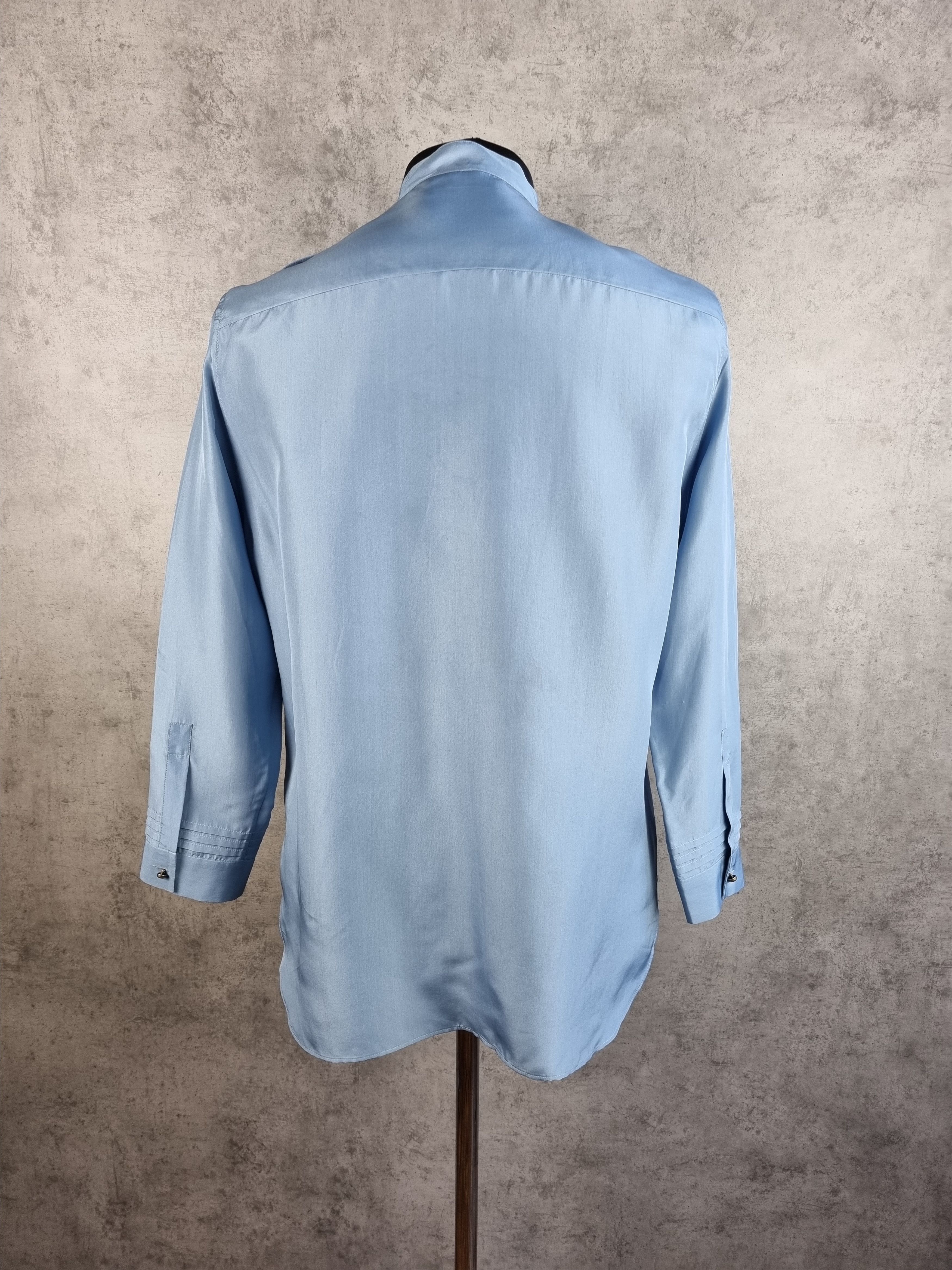 Christian Dior Monsieur × Vintage 90s Christian Dior Silk Vintage Luxury Shirt Size M / US 6-8 / IT 42-44 - 4 Thumbnail