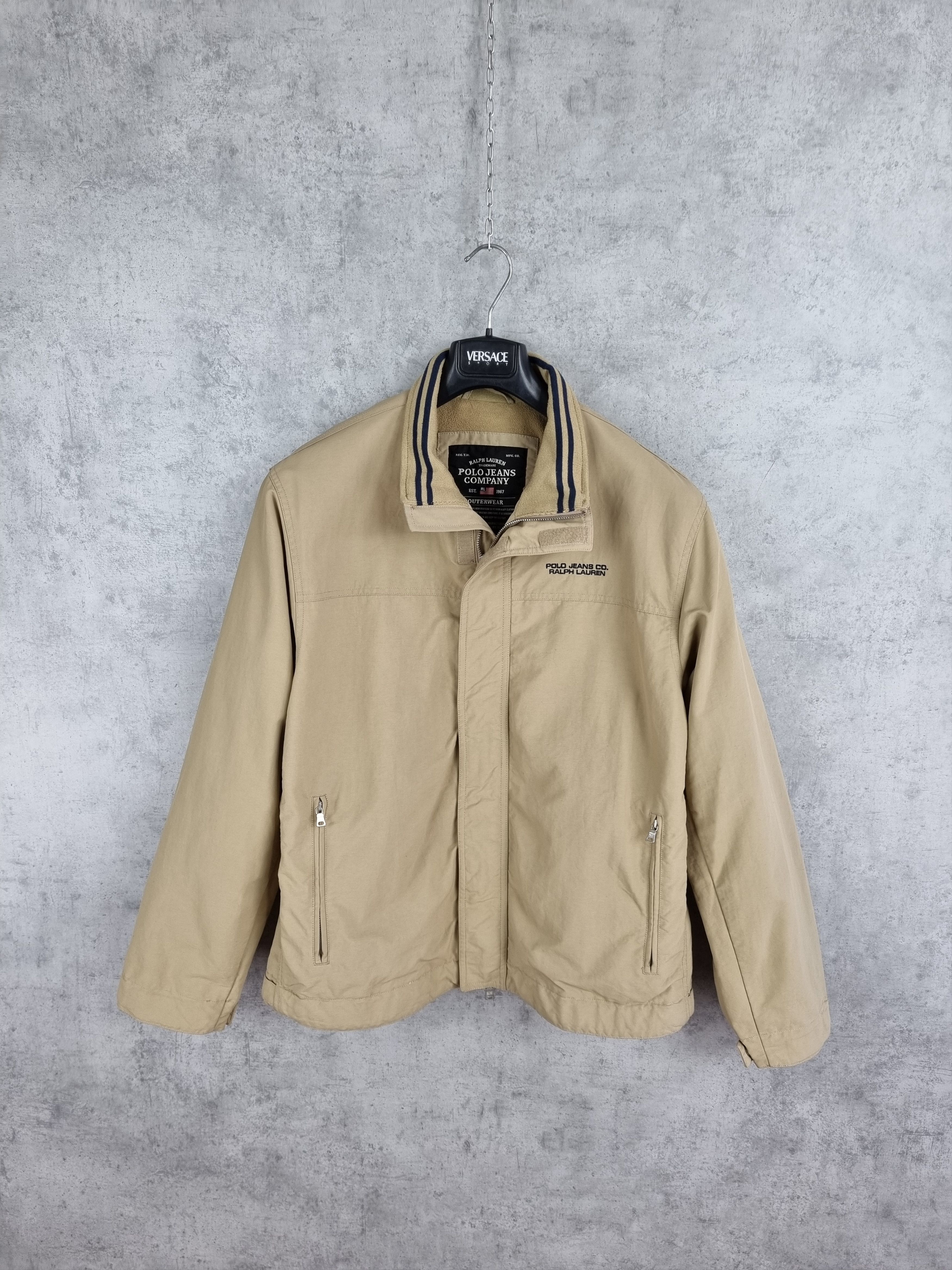 Polo Ralph Lauren × Ralph Lauren Polo Jeans Ralph Lauren Fleece Inside Nylon Jacket Size US L / EU 52-54 / 3 - 2 Thumbnail