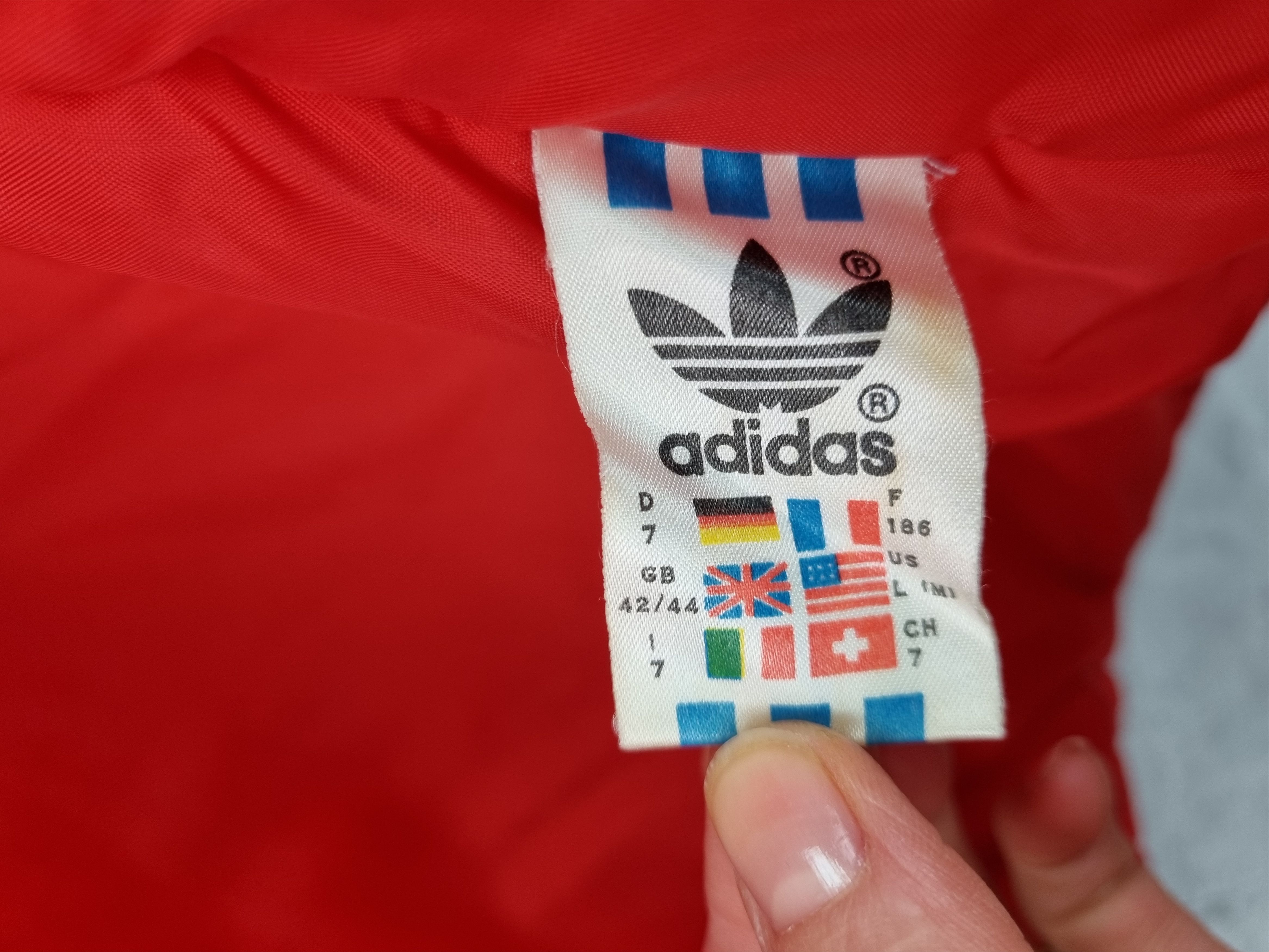 Adidas × Vintage 90s Rare Adidas Attractive Heavy Baggy Jacket Size US L / EU 52-54 / 3 - 9 Thumbnail