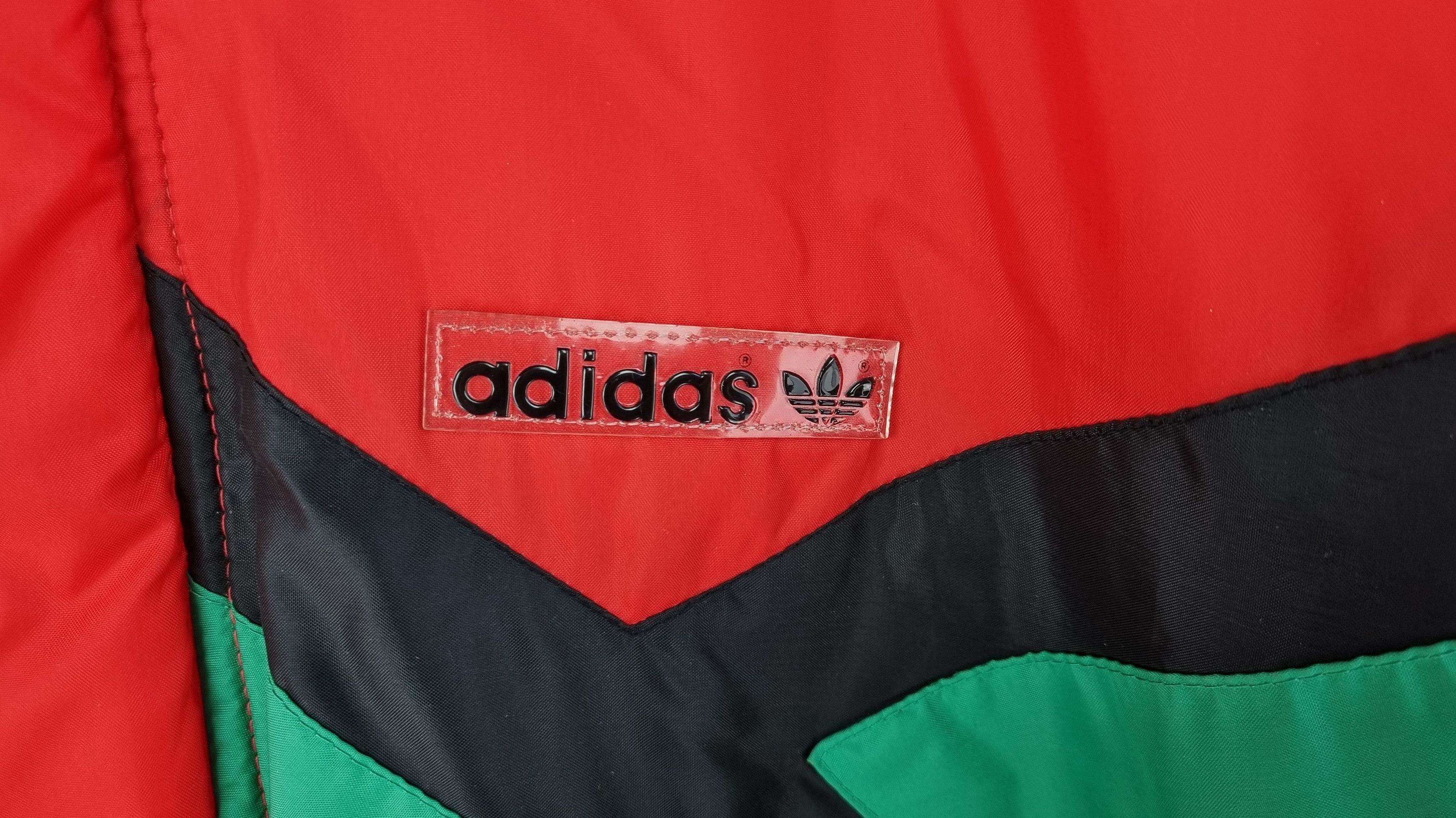 Adidas × Vintage 90s Rare Adidas Attractive Heavy Baggy Jacket Size US L / EU 52-54 / 3 - 7 Thumbnail
