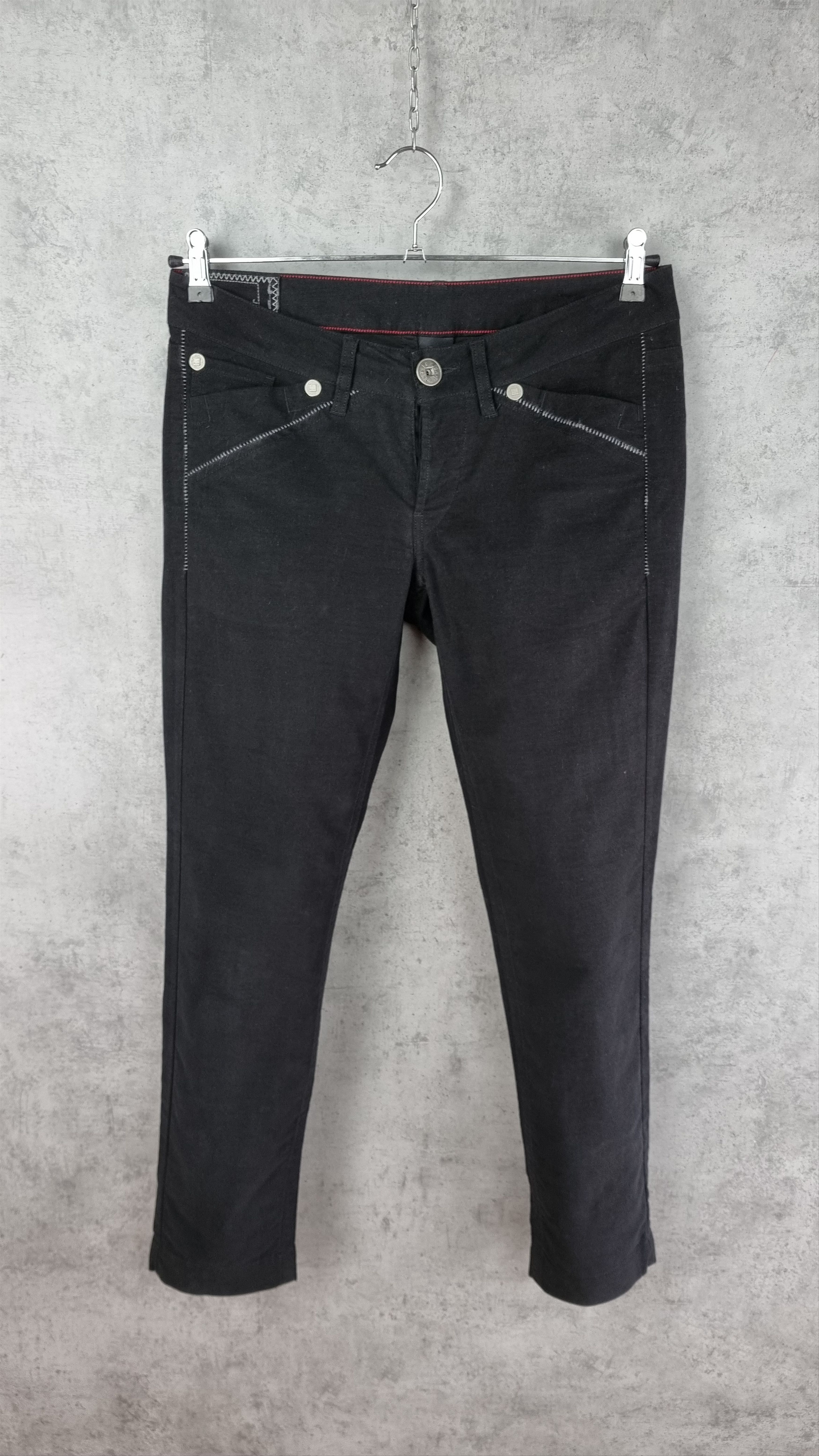 Marithe + Francois Girbaud 90s Velour Girbaud Soft Fabrics Pants VELEUR Size US 32 / EU 48 - 2 Thumbnail
