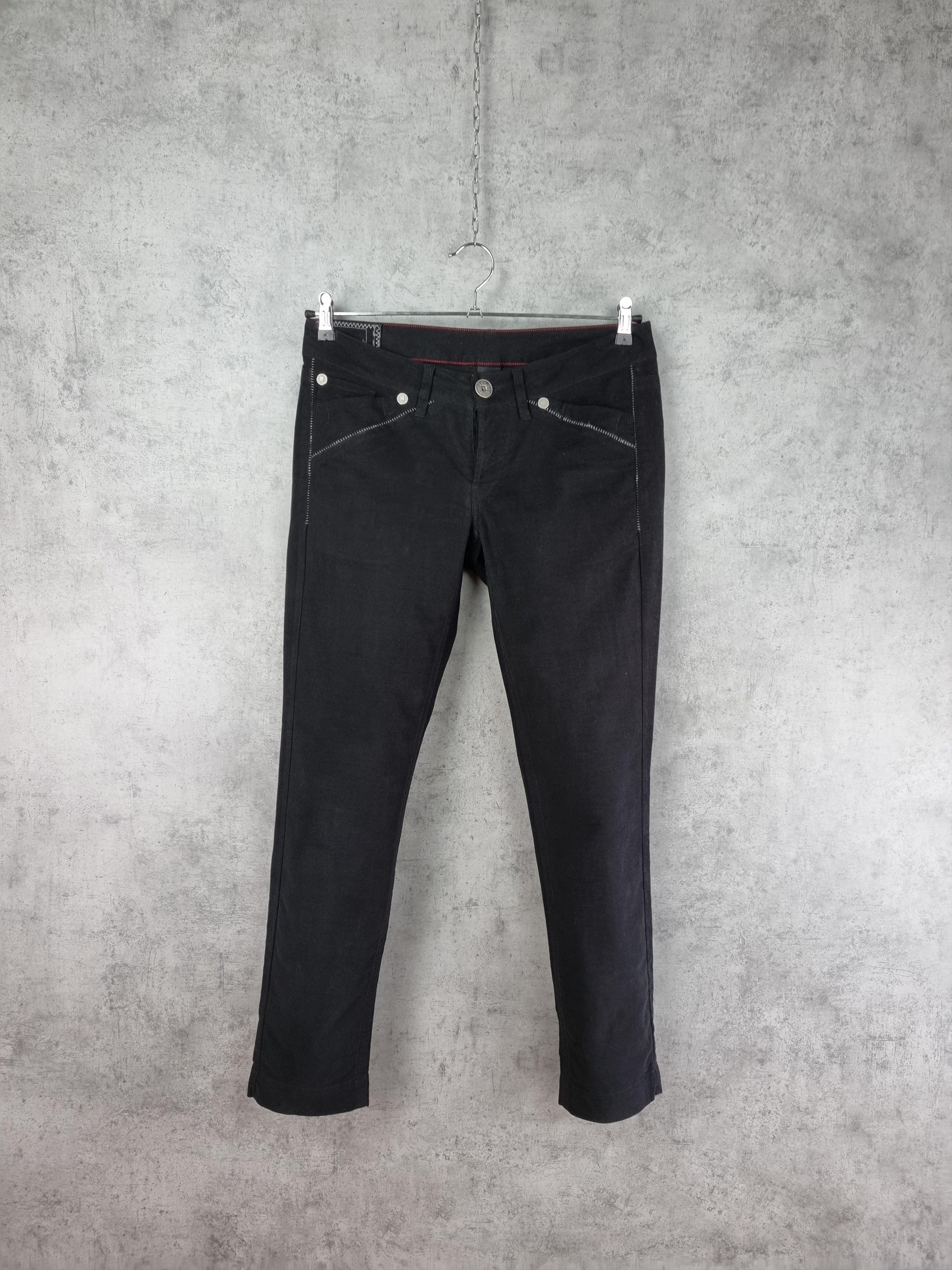 Marithe + Francois Girbaud 90s Velour Girbaud Soft Fabrics Pants VELEUR Size US 32 / EU 48 - 1 Thumbnail