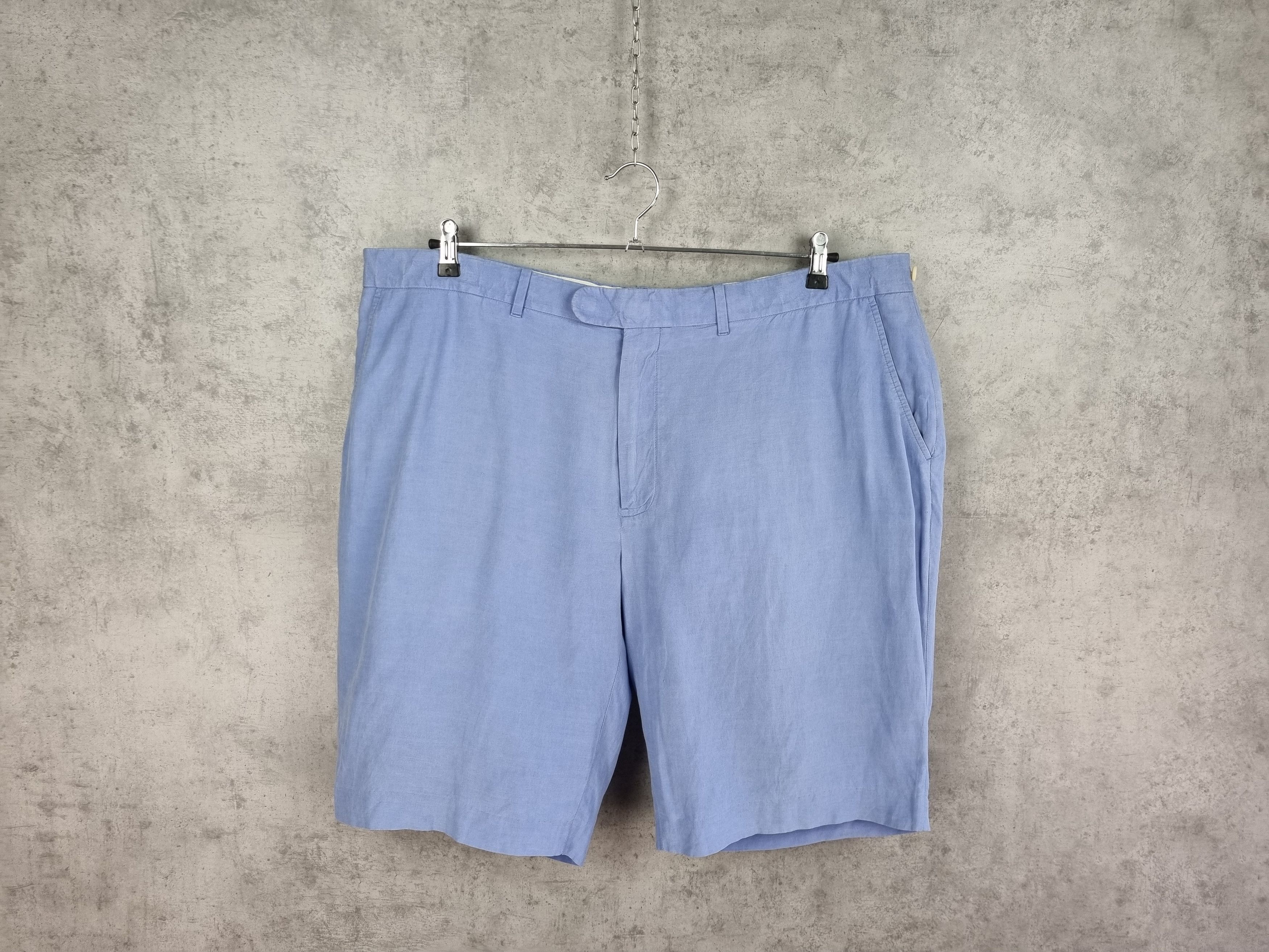 Polo Ralph Lauren × Ralph Lauren Linen/Silk Ralph Lauren Casual Luxury Shorts Size US 38 / EU 54 - 1 Thumbnail