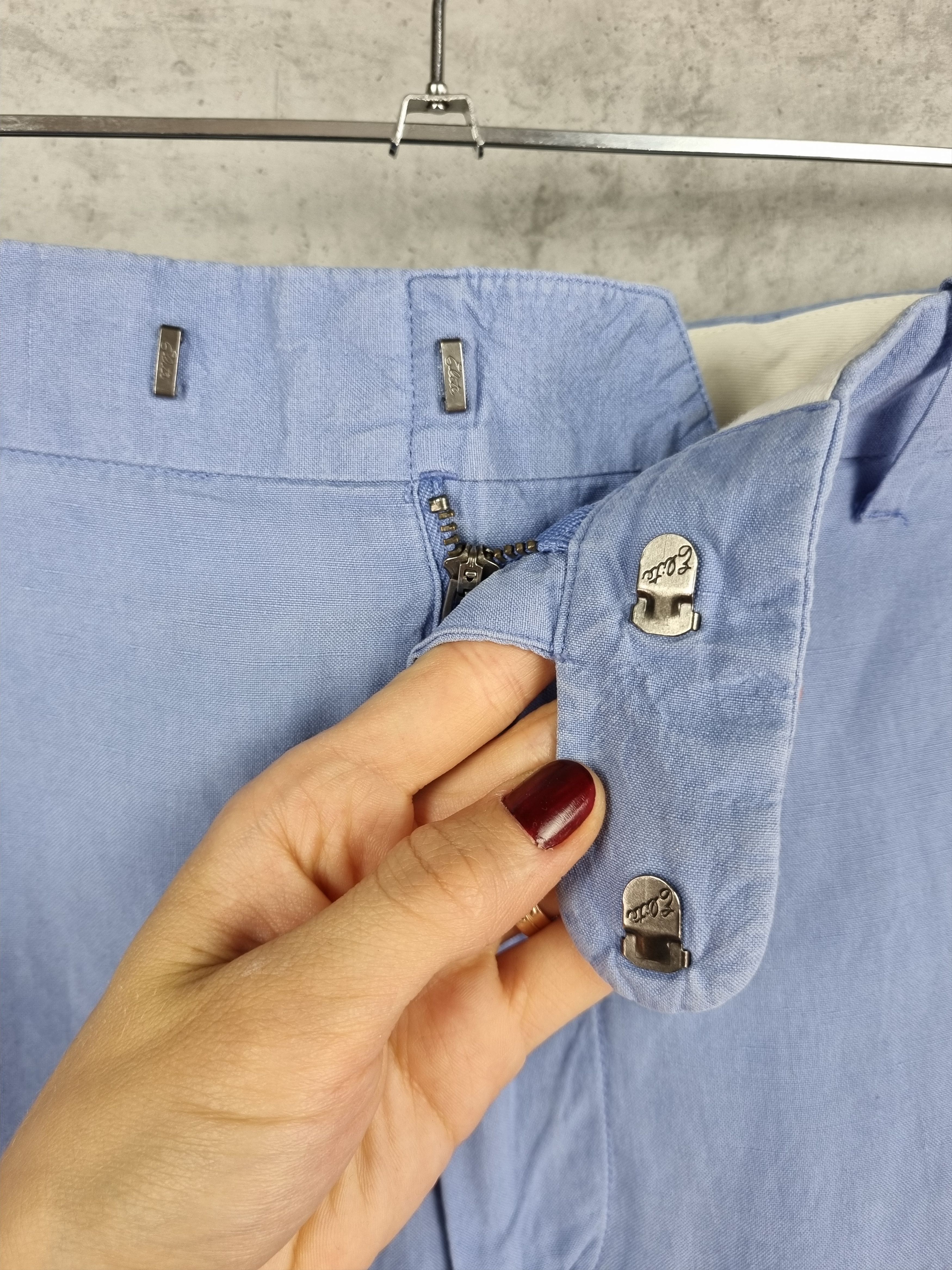 Polo Ralph Lauren × Ralph Lauren Linen/Silk Ralph Lauren Casual Luxury Shorts Size US 38 / EU 54 - 6 Thumbnail