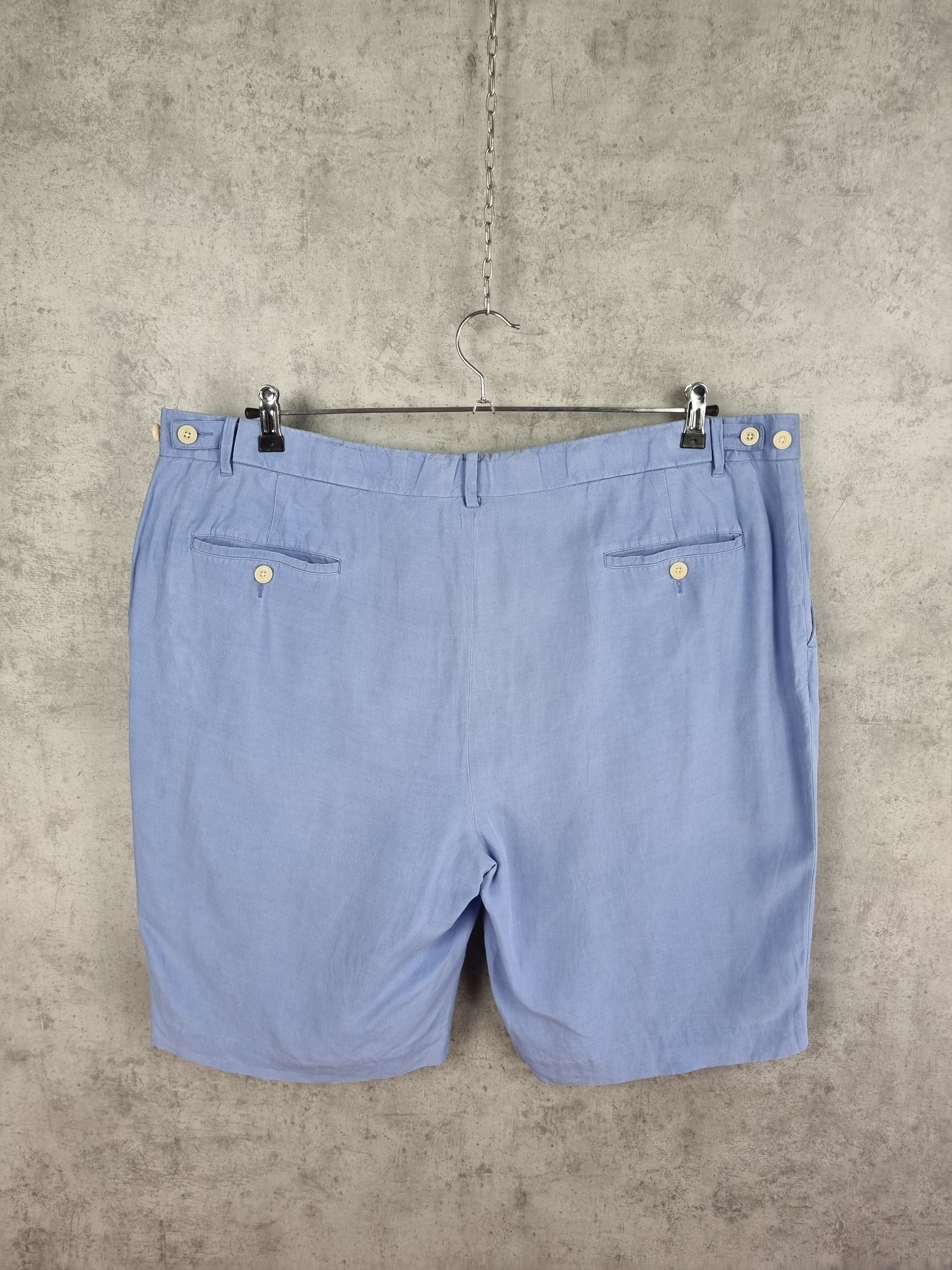 Polo Ralph Lauren × Ralph Lauren Linen/Silk Ralph Lauren Casual Luxury Shorts Size US 38 / EU 54 - 3 Thumbnail