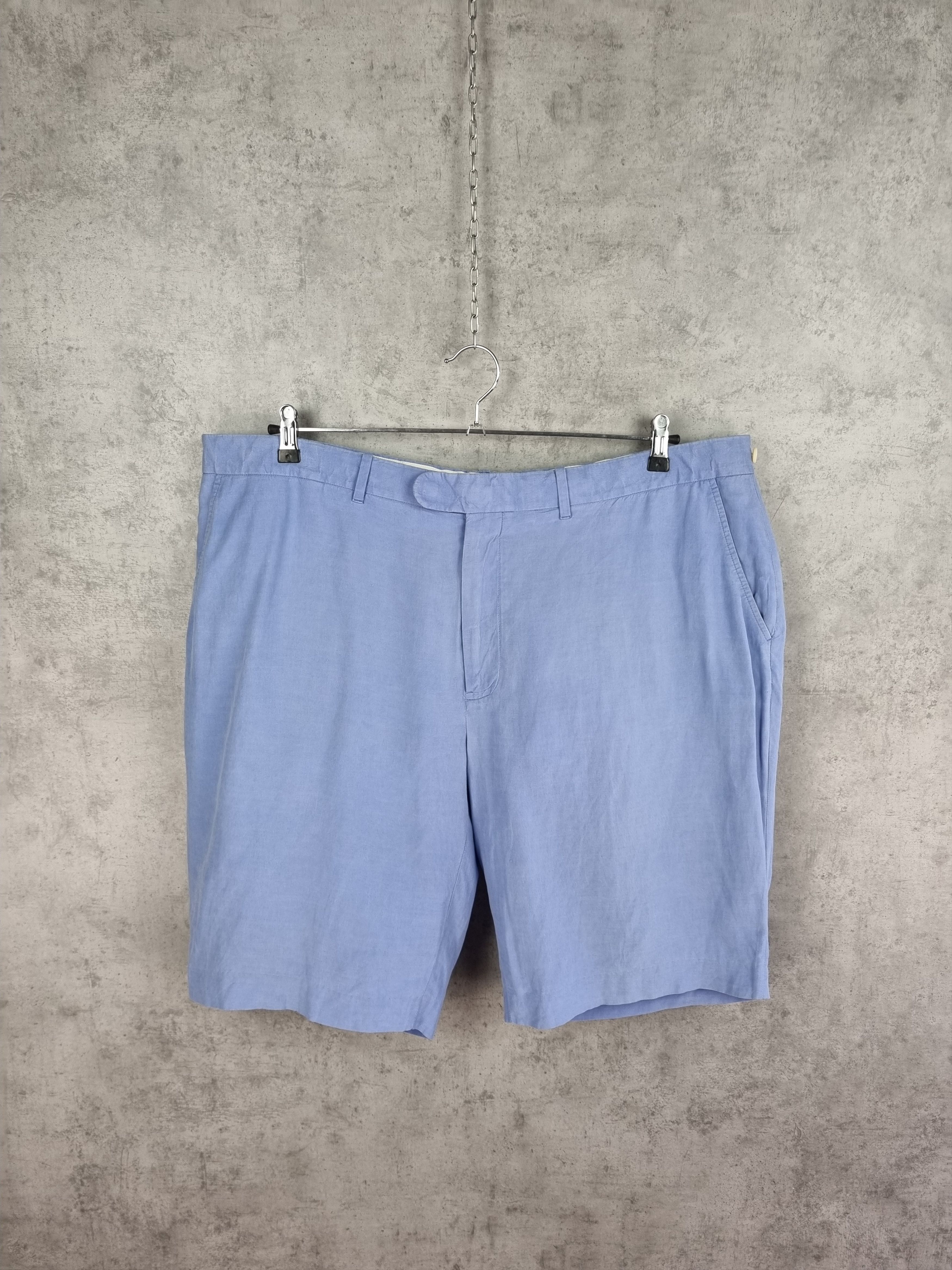 Polo Ralph Lauren × Ralph Lauren Linen/Silk Ralph Lauren Casual Luxury Shorts Size US 38 / EU 54 - 2 Thumbnail