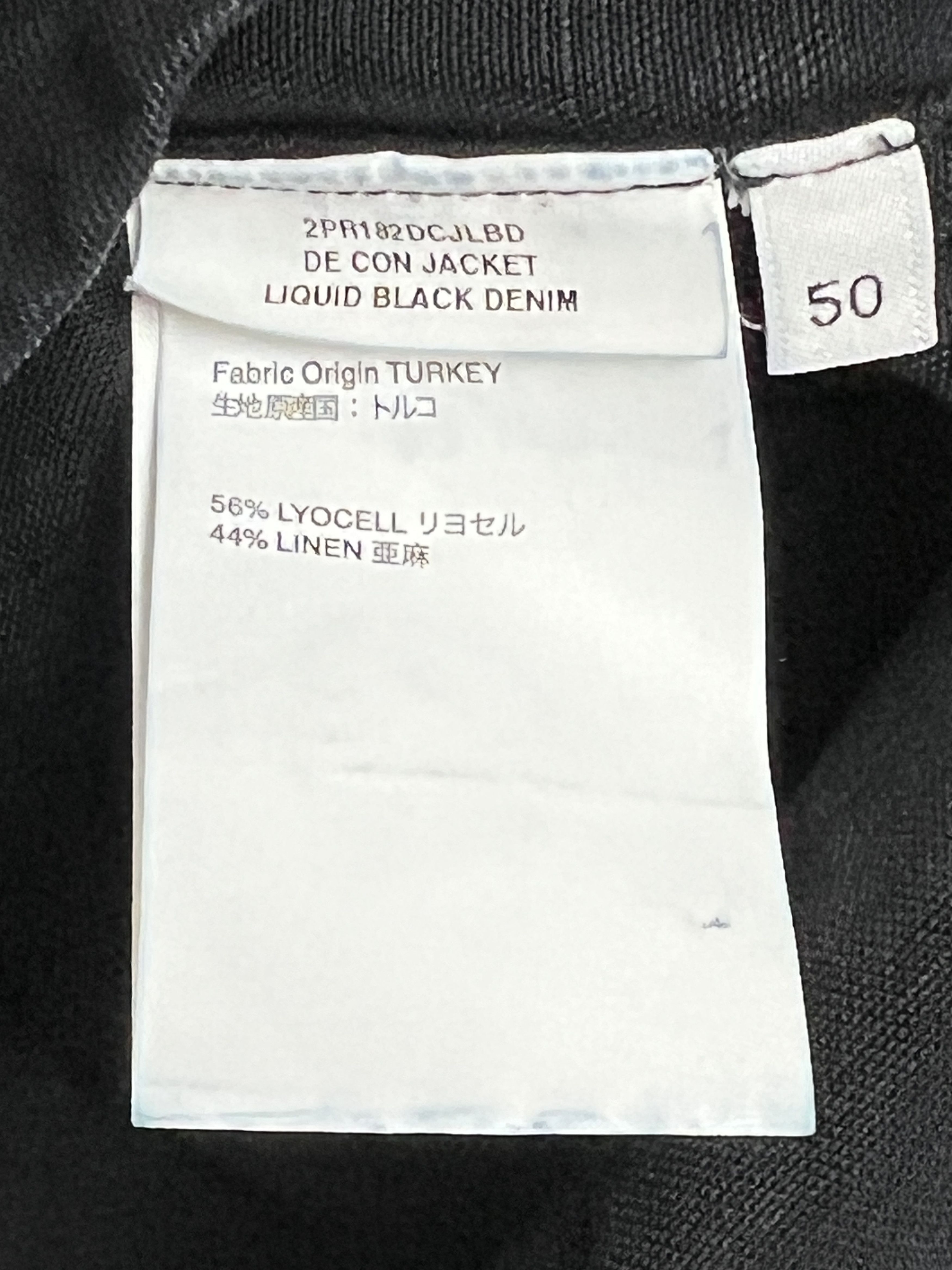 Our Legacy Decon Liquid Black Denim Over Shirt Size US M / EU 48-50 / 2 - 6 Thumbnail