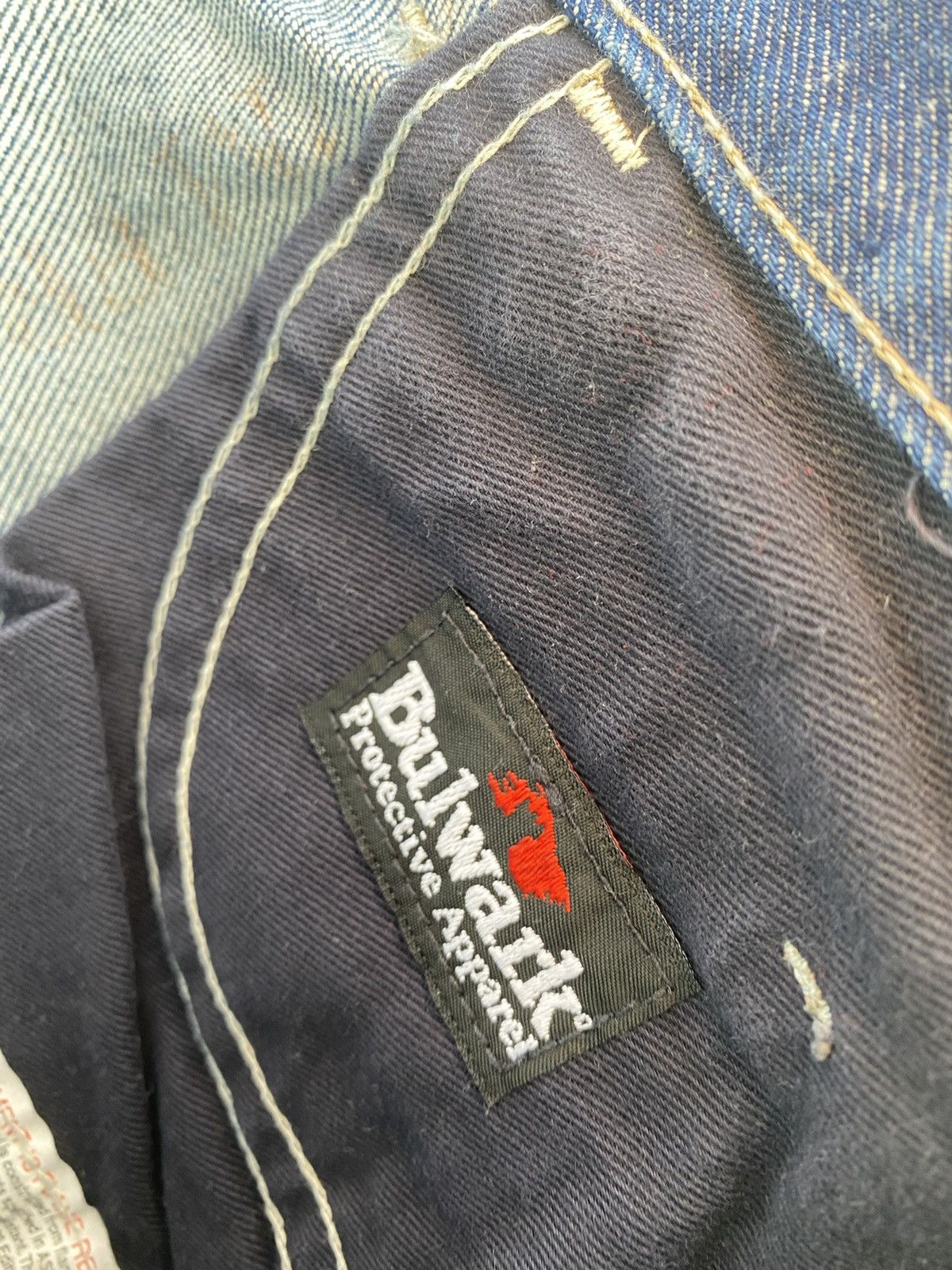 Vintage Vintage workwear jeans Size US 34 / EU 50 - 5 Thumbnail