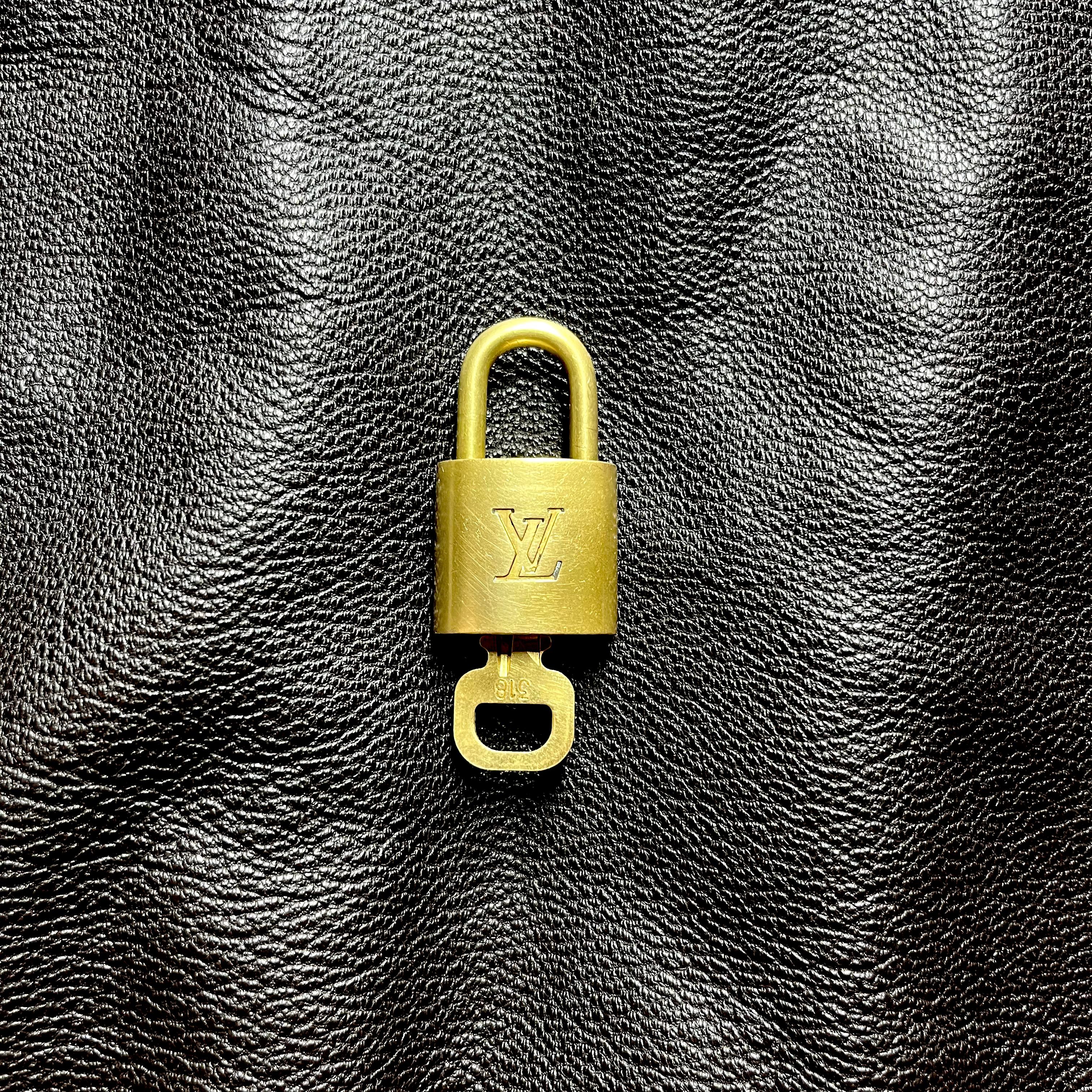 Vintage Louis Vuitton Lock and Key