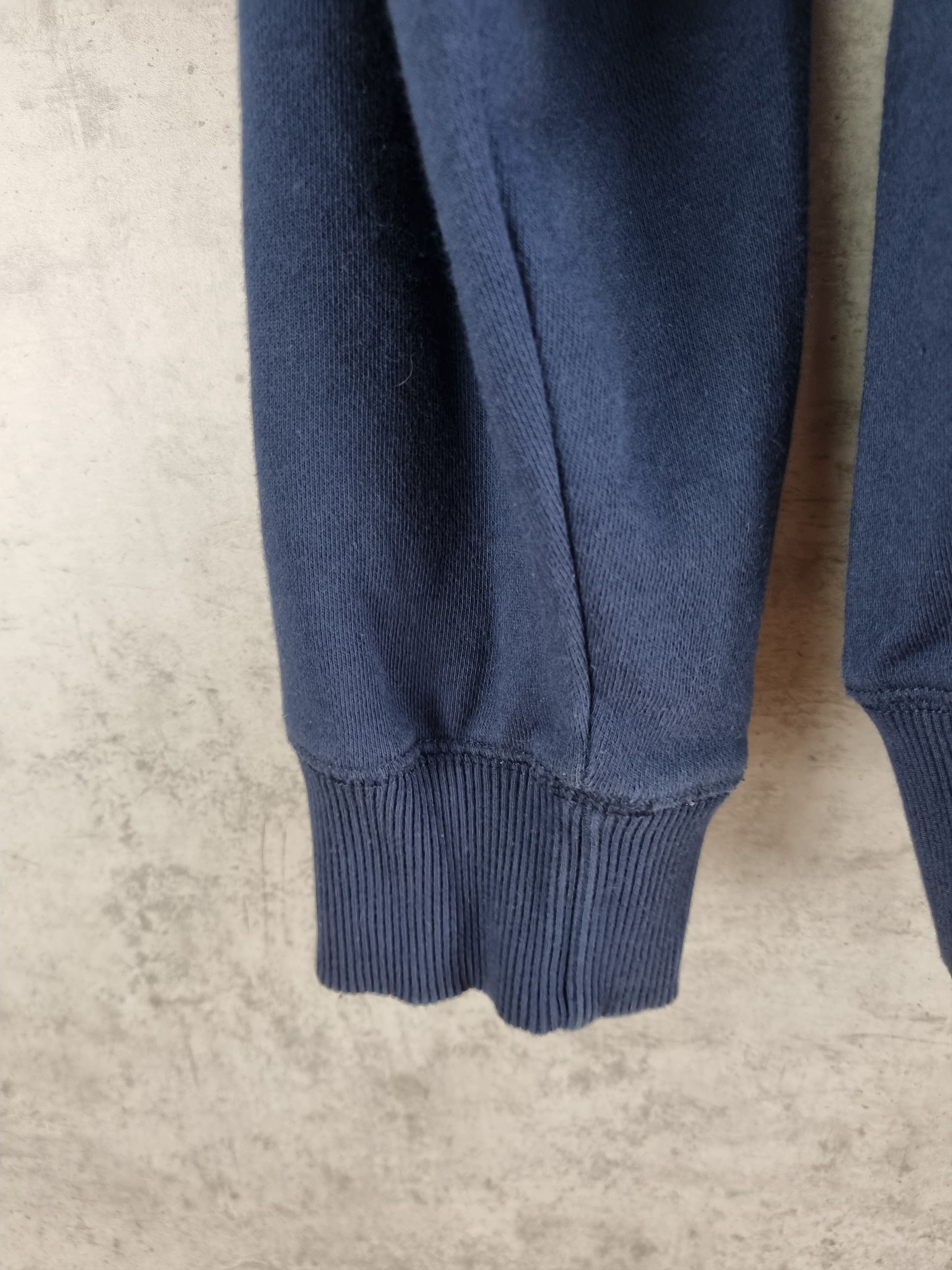 Nike × Vintage Nike Small Swoosh Navy Sweatshirt Size US L / EU 52-54 / 3 - 12 Thumbnail