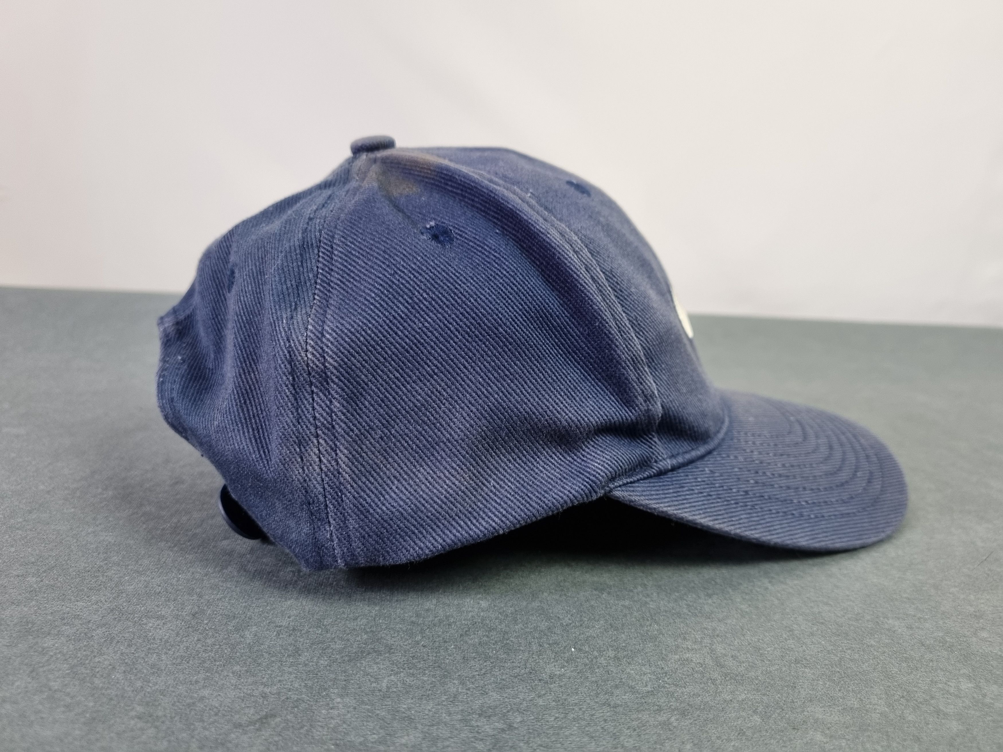Nike × Vintage 90s NIKE Swoosh Thrashed Faded Vintage Cap Skate Size ONE SIZE - 6 Thumbnail