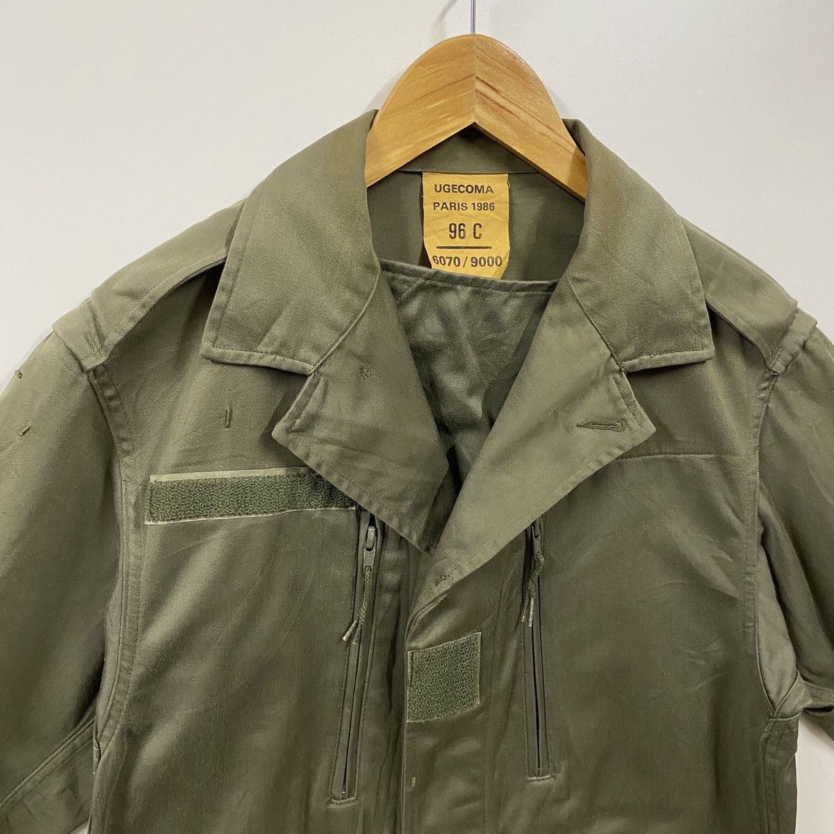 Vintage Vintage 80s Ugecoma Military Jacket Paris French Army Size US S / EU 44-46 / 1 - 7 Thumbnail