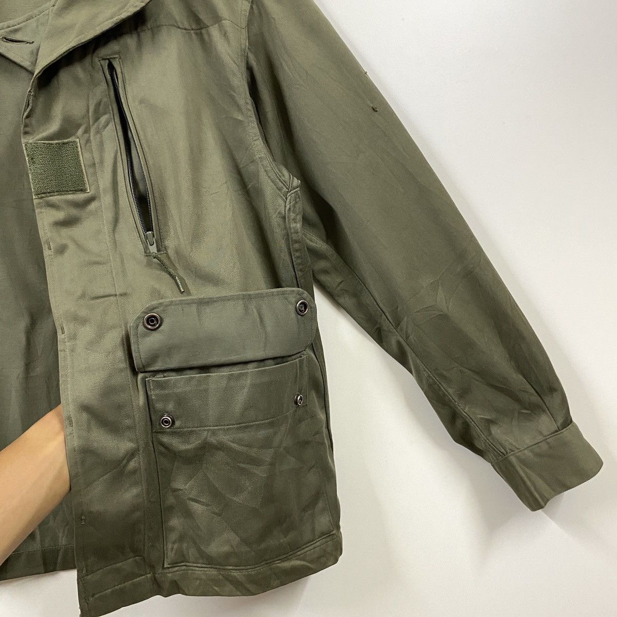 Vintage Vintage 80s Ugecoma Military Jacket Paris French Army Size US S / EU 44-46 / 1 - 6 Thumbnail