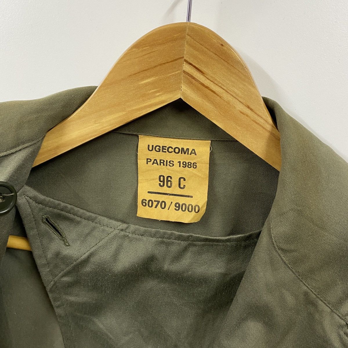 Vintage Vintage 80s Ugecoma Military Jacket Paris French Army Size US S / EU 44-46 / 1 - 13 Thumbnail