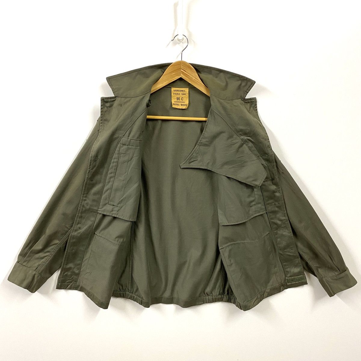Vintage Vintage 80s Ugecoma Military Jacket Paris French Army Size US S / EU 44-46 / 1 - 8 Thumbnail