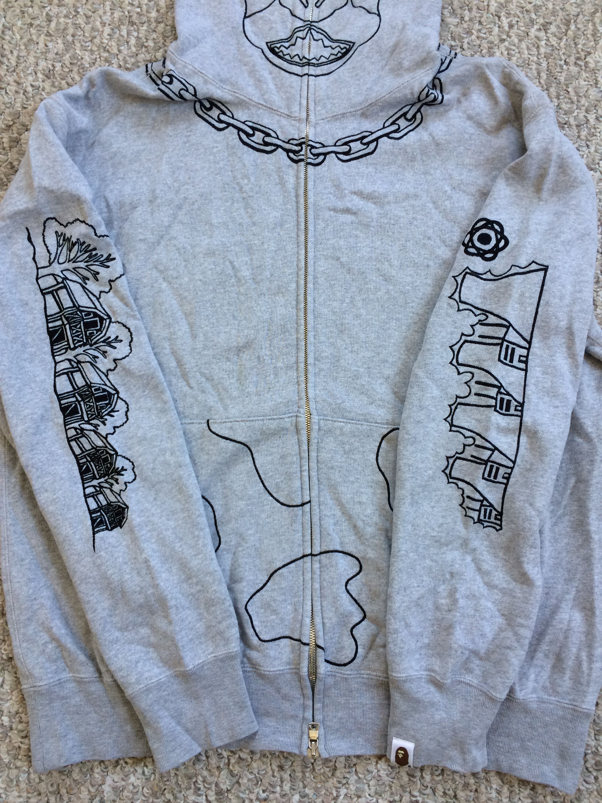 Bape OG Bape Aoyama Royal Cow Full Zip Hoodie Size US M / EU 48-50 / 2 - 3 Thumbnail