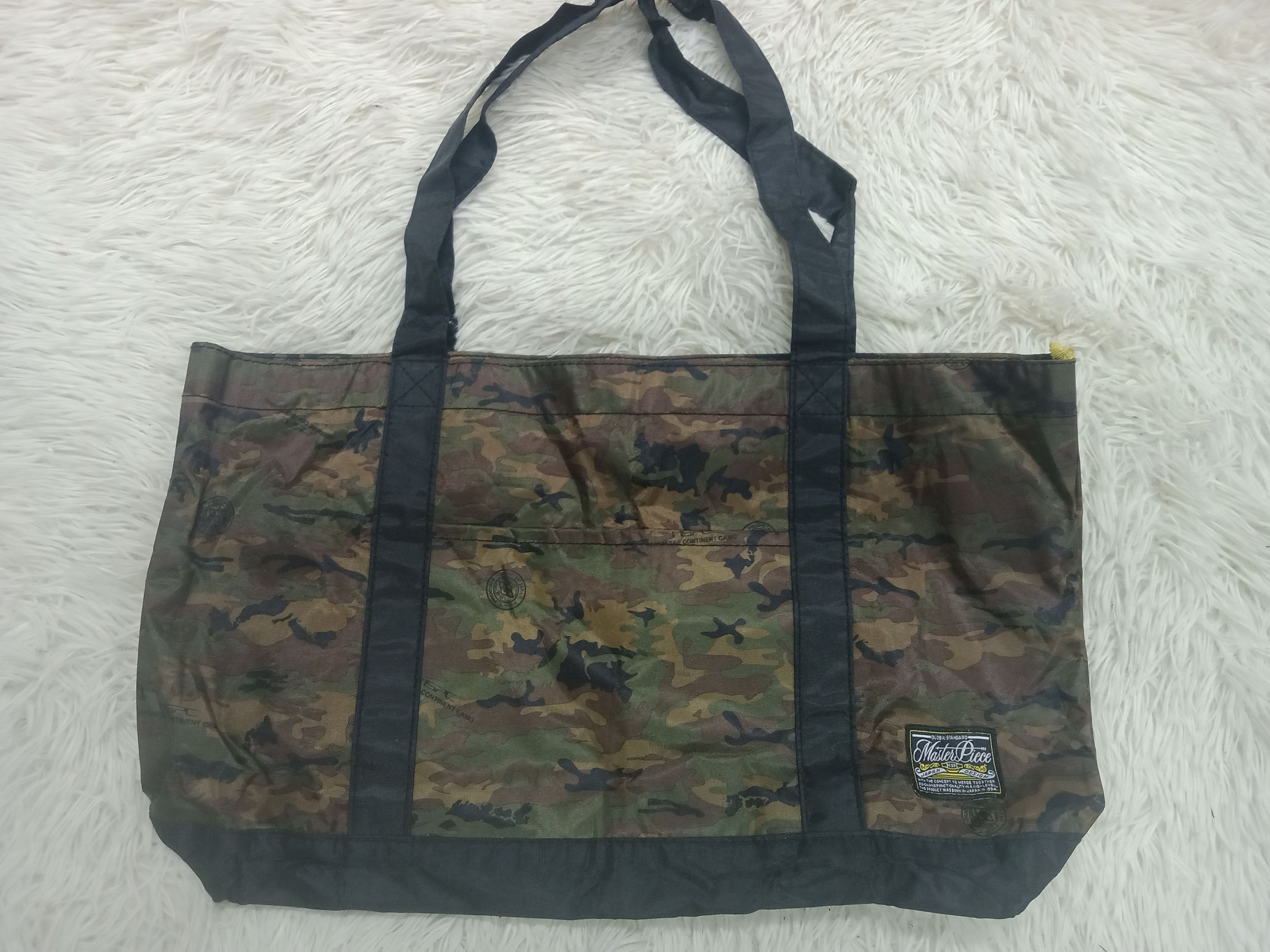 Masterpiece x camo Japan bag