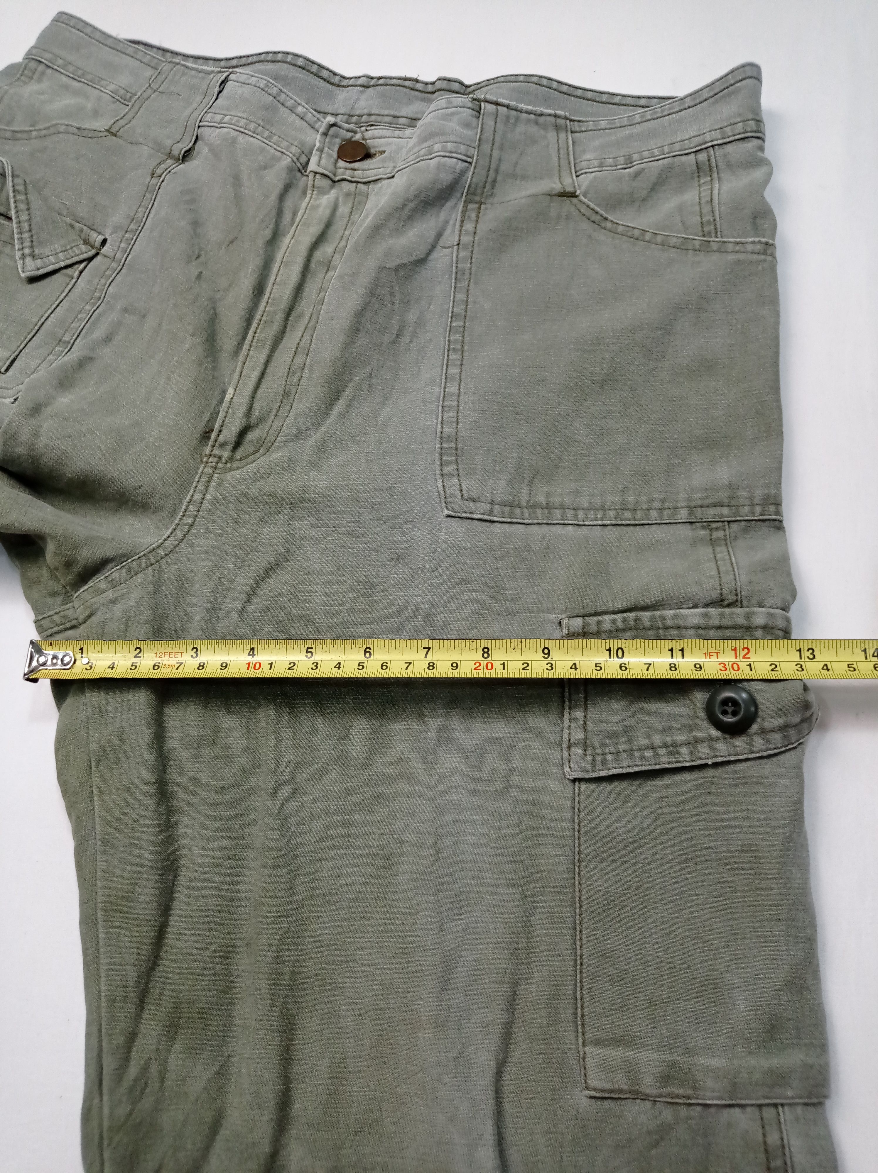 Other Gun Emey Faded Cargo Pants Size US 35 - 18 Thumbnail