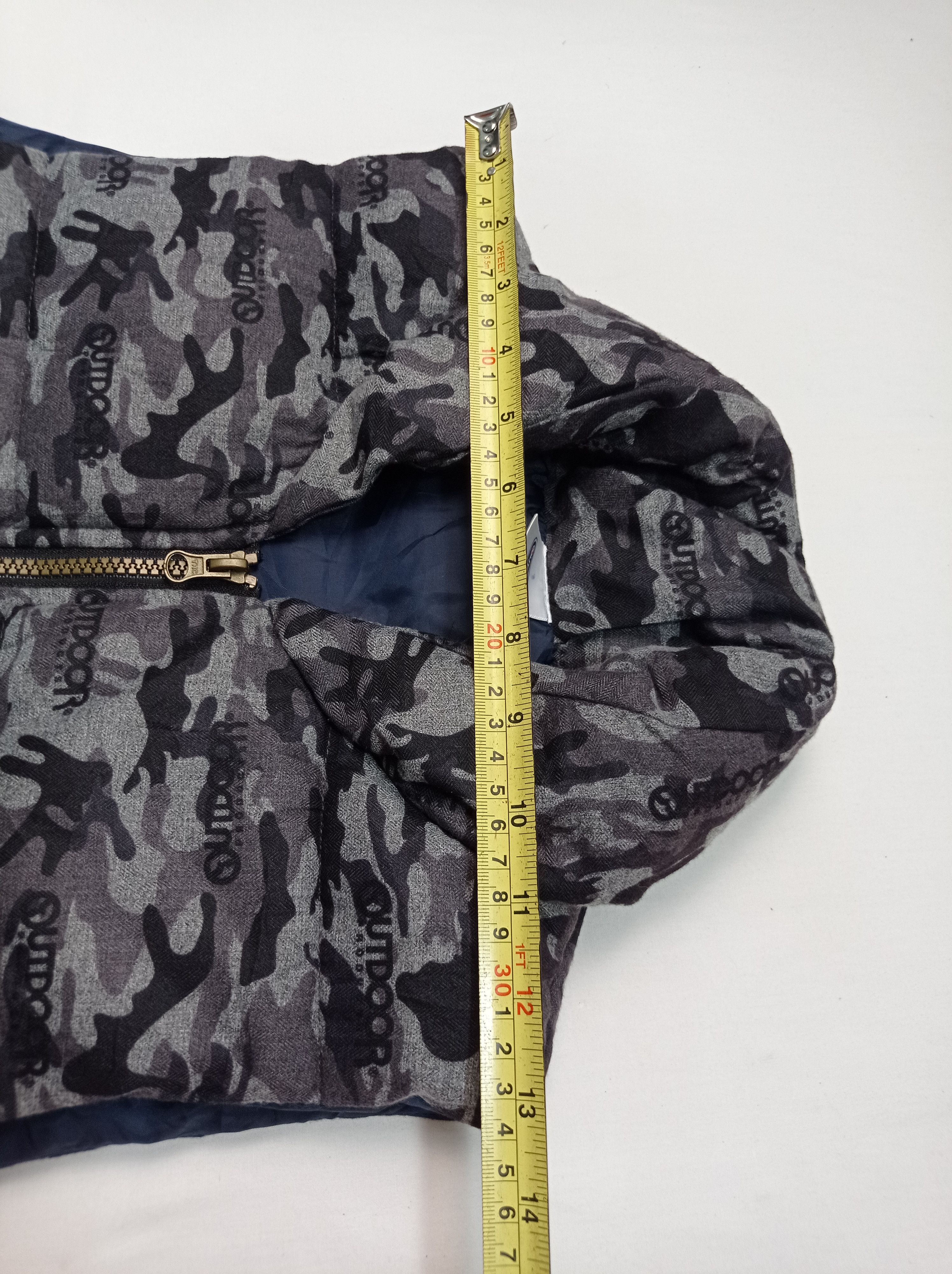 Other Outdoor Puffer Camouflage Full Print Vest Size L / US 10 / IT 46 - 10 Thumbnail