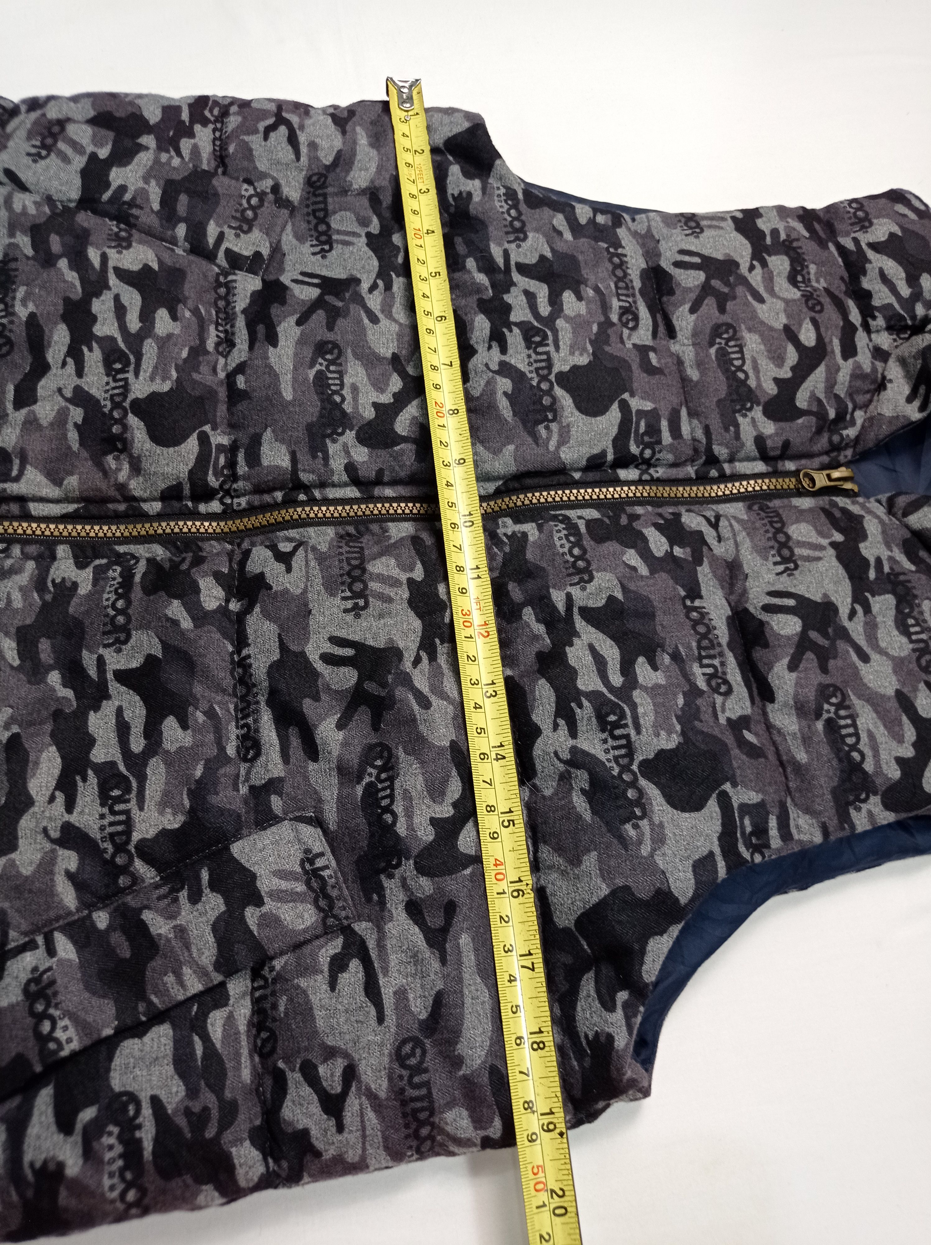 Other Outdoor Puffer Camouflage Full Print Vest Size L / US 10 / IT 46 - 11 Thumbnail