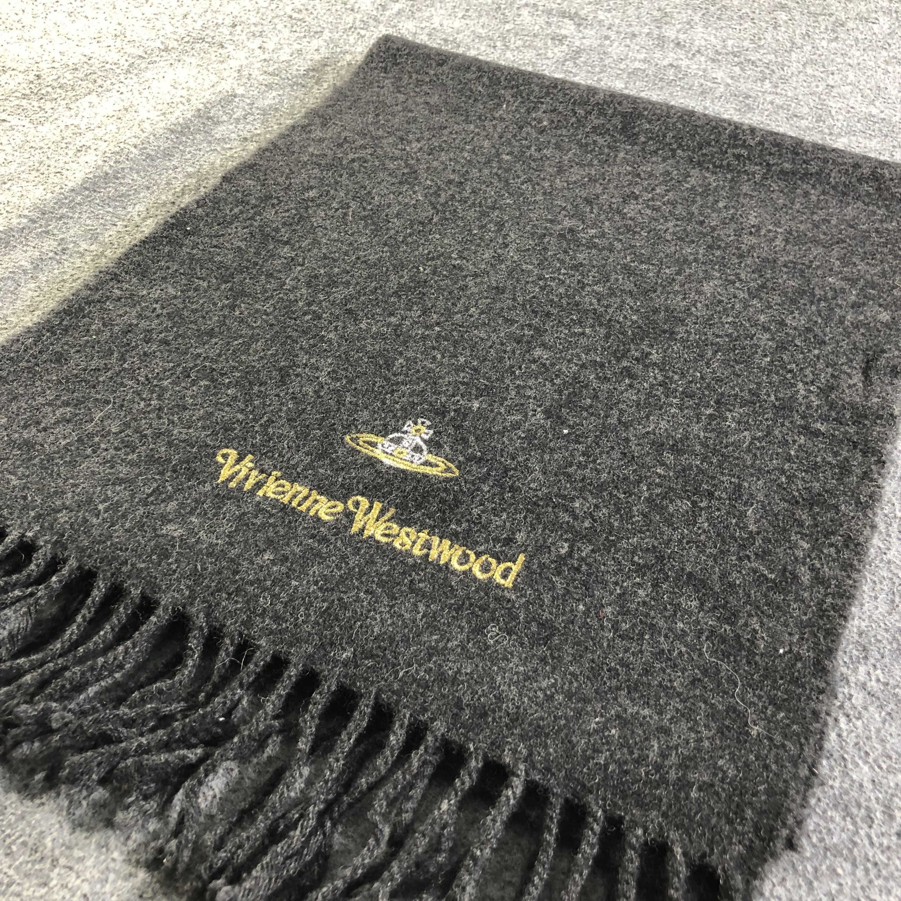 Vivienne Westwood Vivienne Westwood Wool Scarf Muffler V1993 Size ONE SIZE - 3 Thumbnail