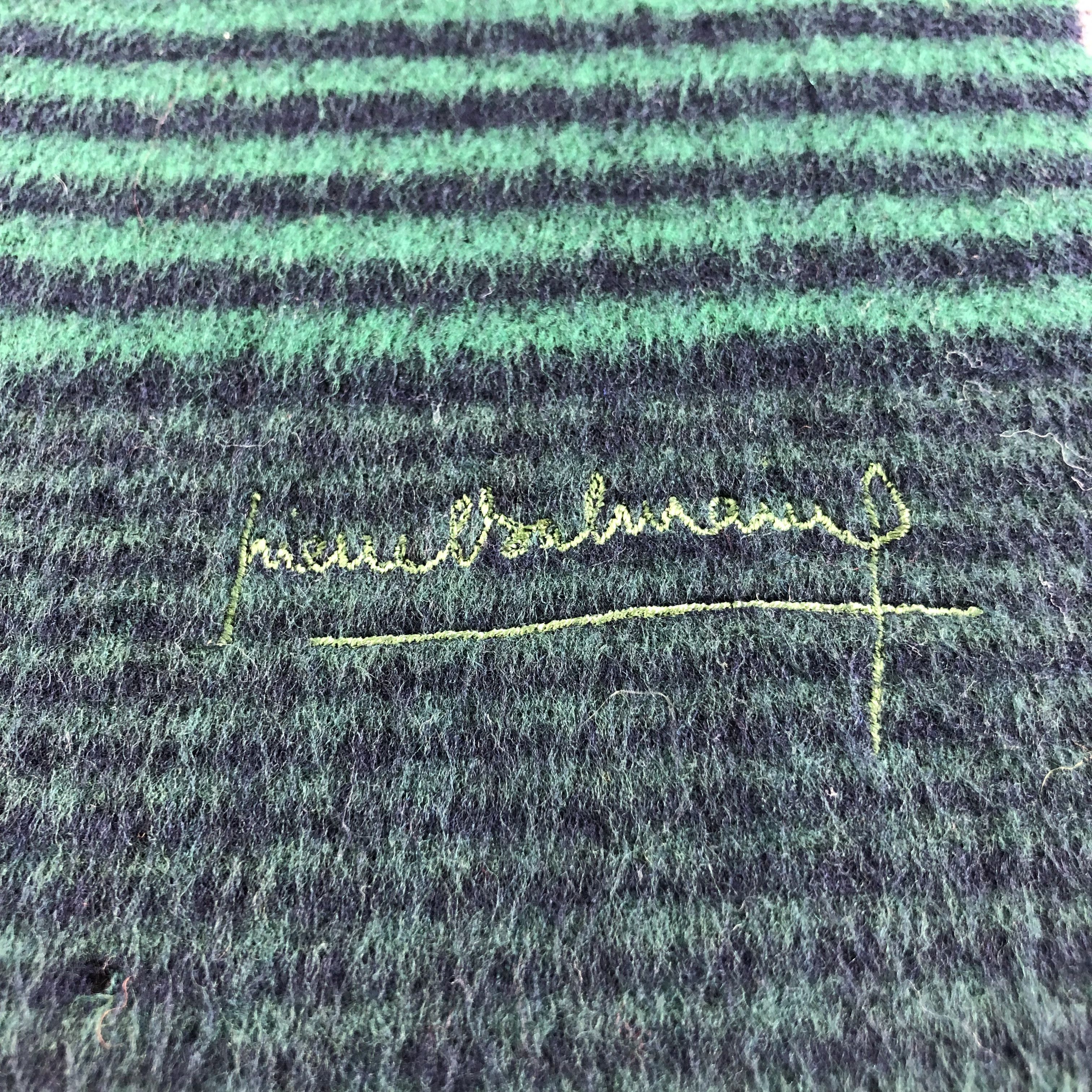 Pierre Balmain Pierre Balmain Wool Scarf Muffler V2012 Size ONE SIZE - 4 Thumbnail
