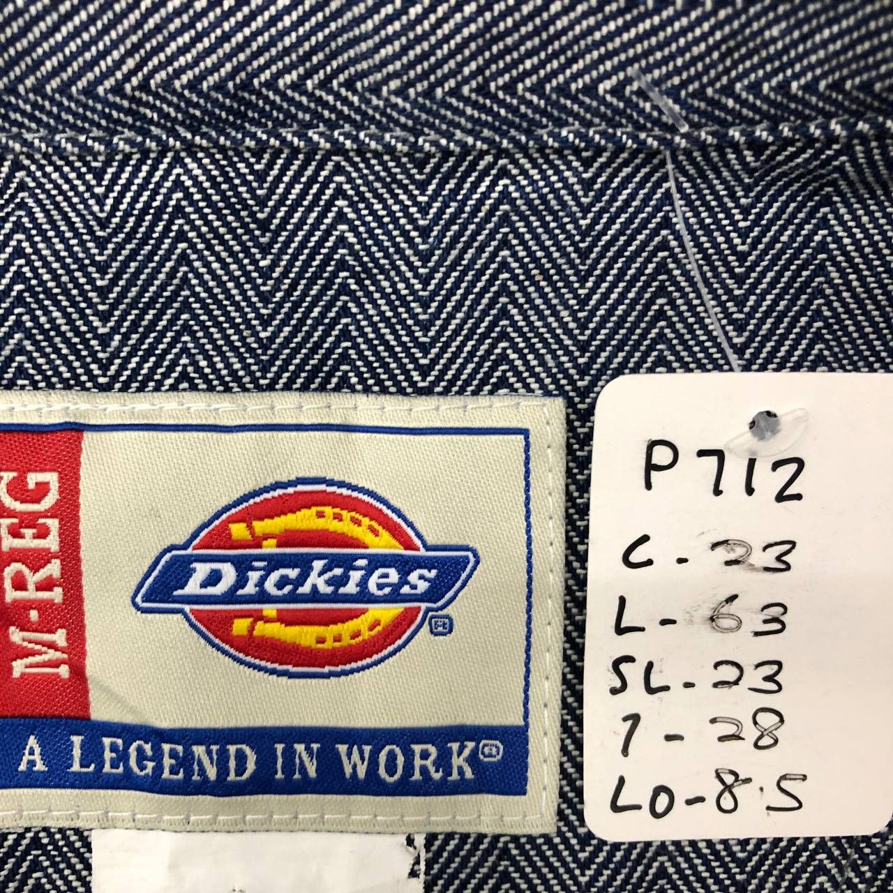 Dickies P712 DICKIES x LEGEND IN WORK HERRINGBONE COVERALLS Size US XL / EU 56 / 4 - 10 Thumbnail