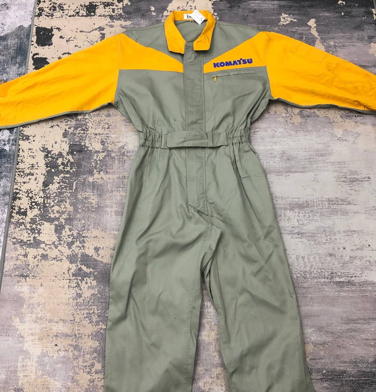 Japanese Brand × Kansai Yamamoto P713 KOMATSU X KANSAI YAMAMOTO COVERALLS Size US L / EU 52-54 / 3 - 3 Thumbnail