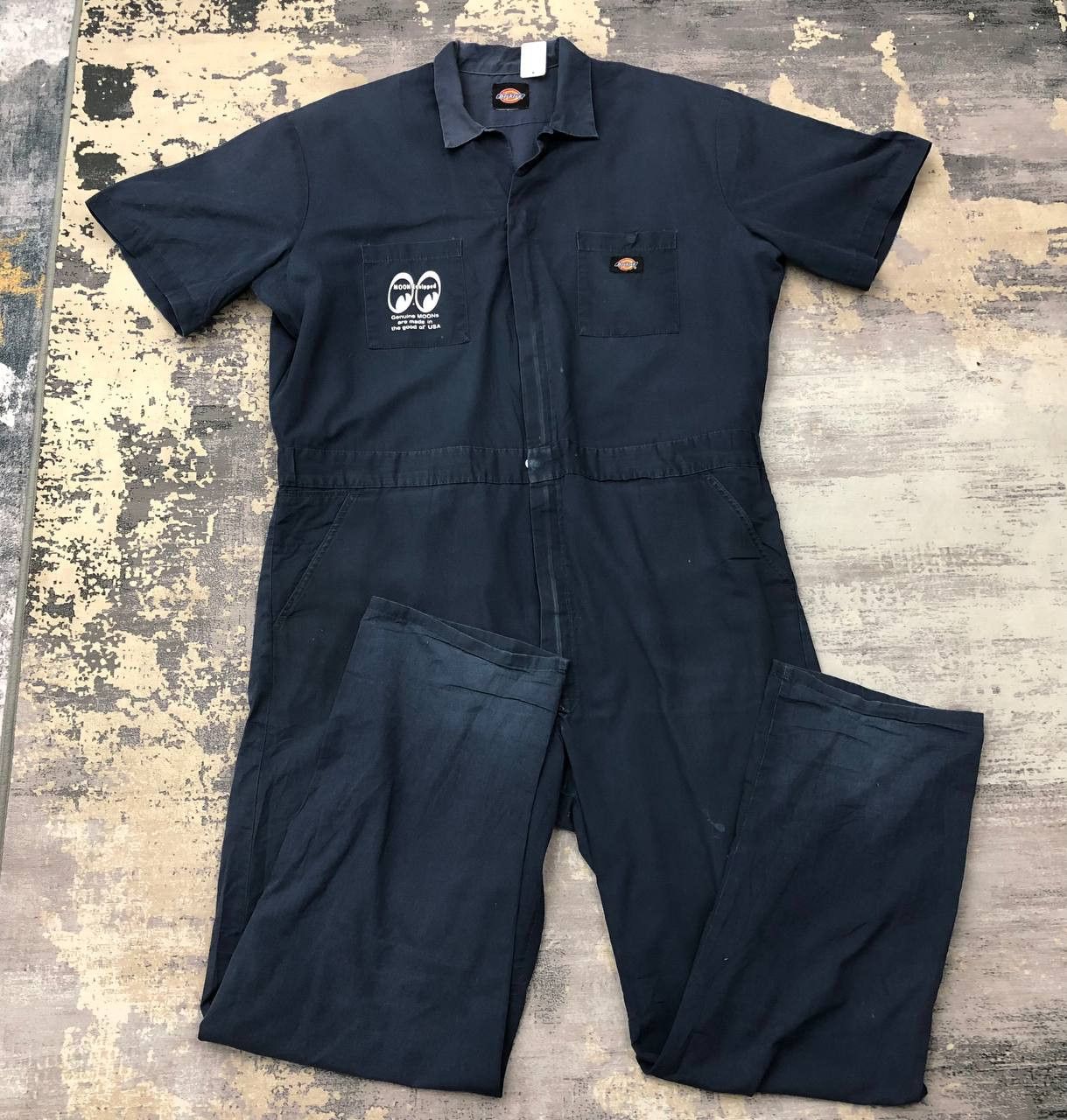 Dickies P715 VTG MOONEYES X DICKIES DISTRESSED COVERALLS Size US XXL / EU 58 / 5 - 1 Thumbnail