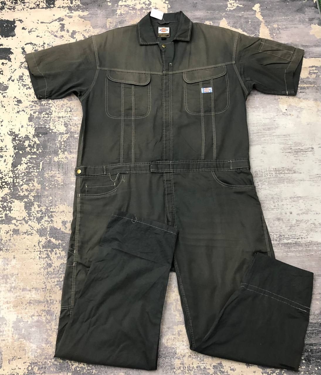 P716 VTG SUN FADED DICKIES WORKWEAR COVERALLS