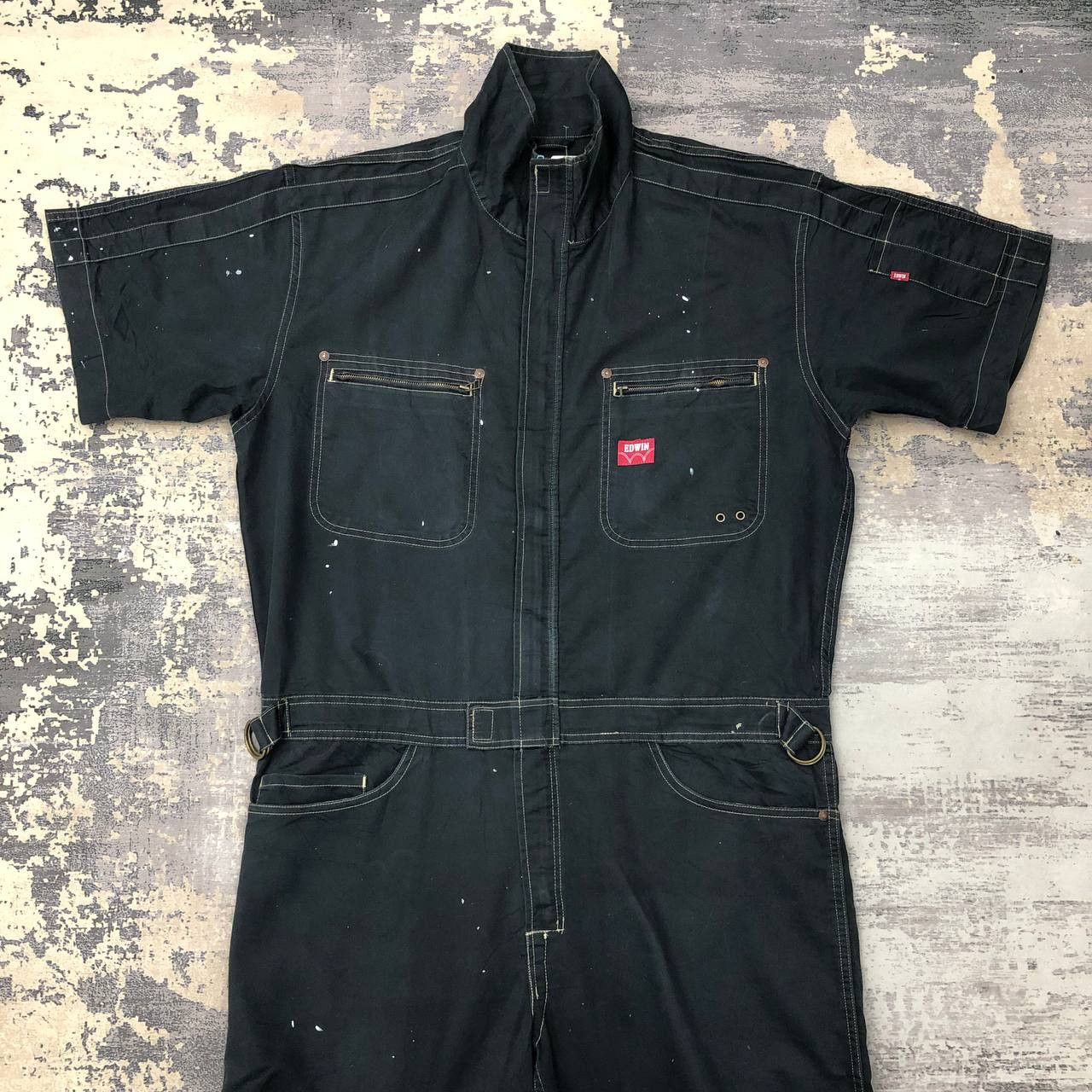 Edwin P718 JAPAN EDWIN PAINTER COVERALLS Size US XL / EU 56 / 4 - 4 Thumbnail