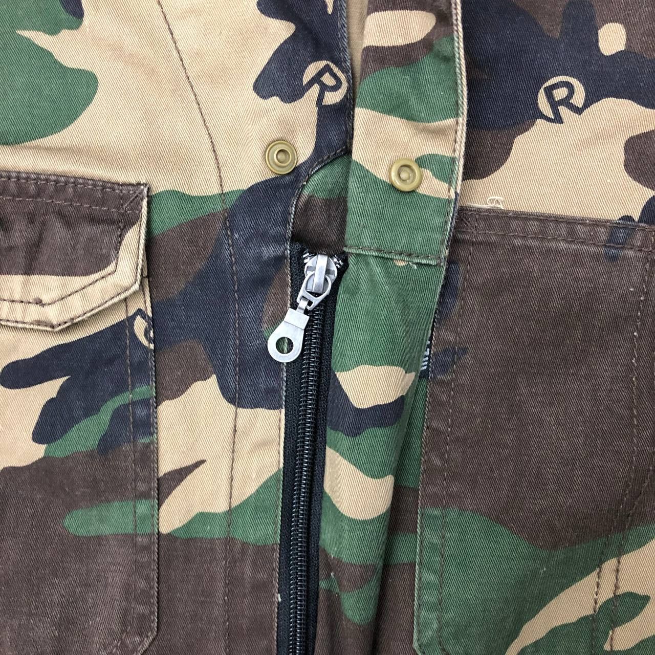 Japanese Brand P719 EVENRIVER CAMO HUNTING COVERALLS Size US L / EU 52-54 / 3 - 11 Thumbnail