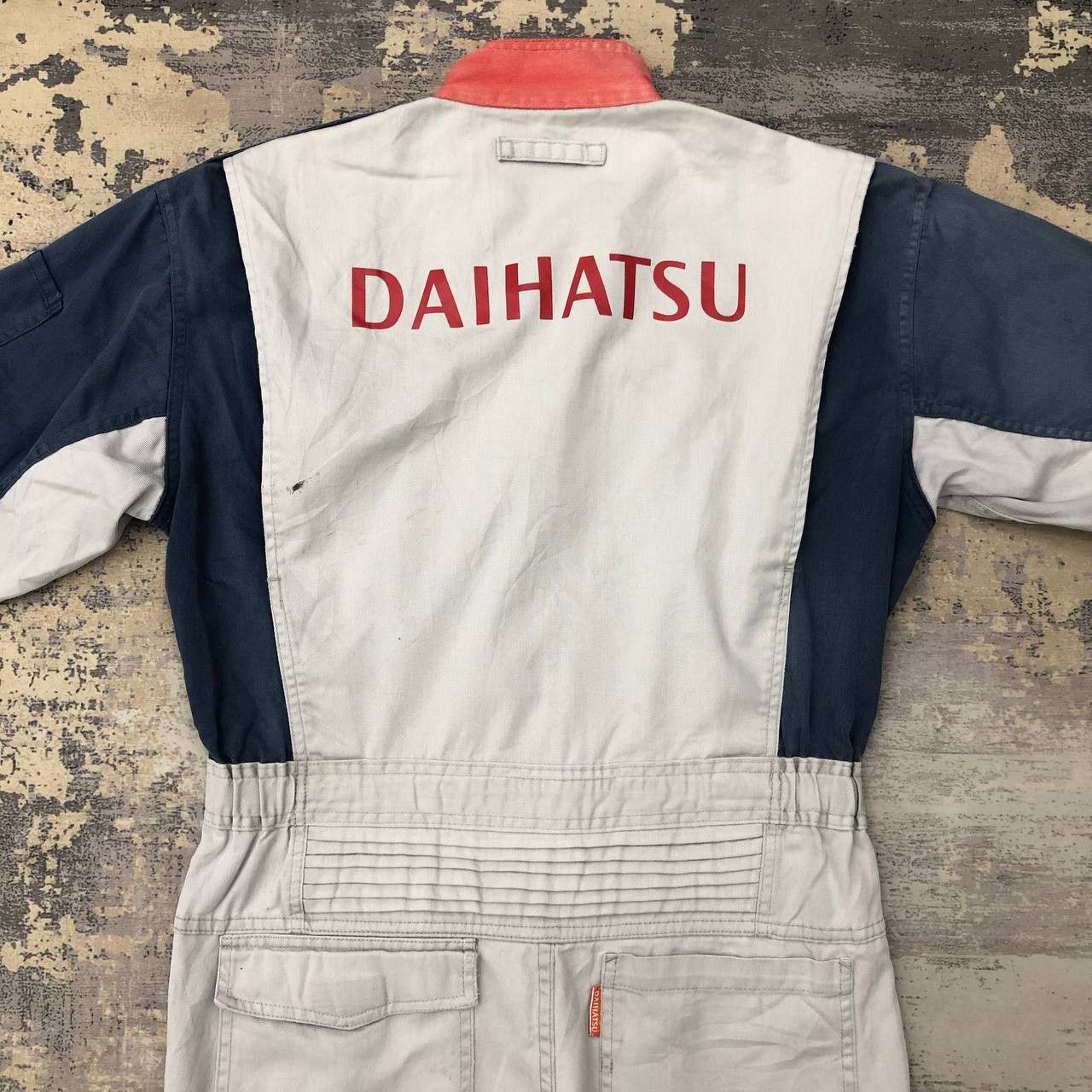 Japanese Brand P721 SUN FADED DAIHATSU COVERALLS Size US L / EU 52-54 / 3 - 5 Thumbnail