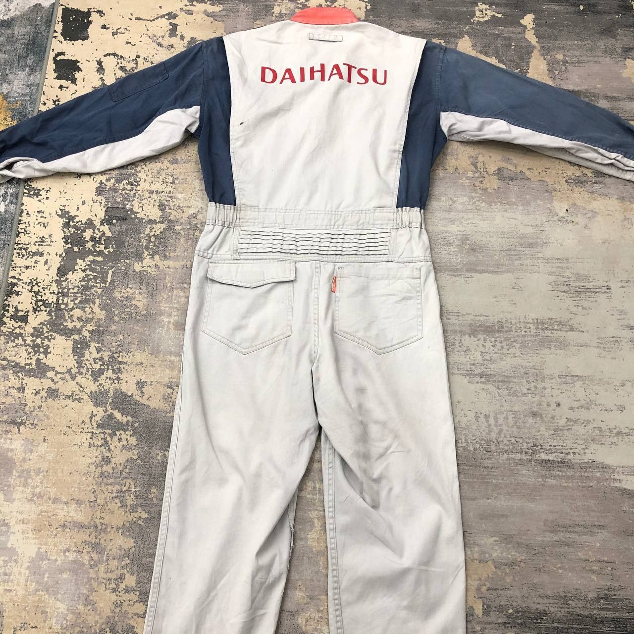 Japanese Brand P721 SUN FADED DAIHATSU COVERALLS Size US L / EU 52-54 / 3 - 2 Thumbnail