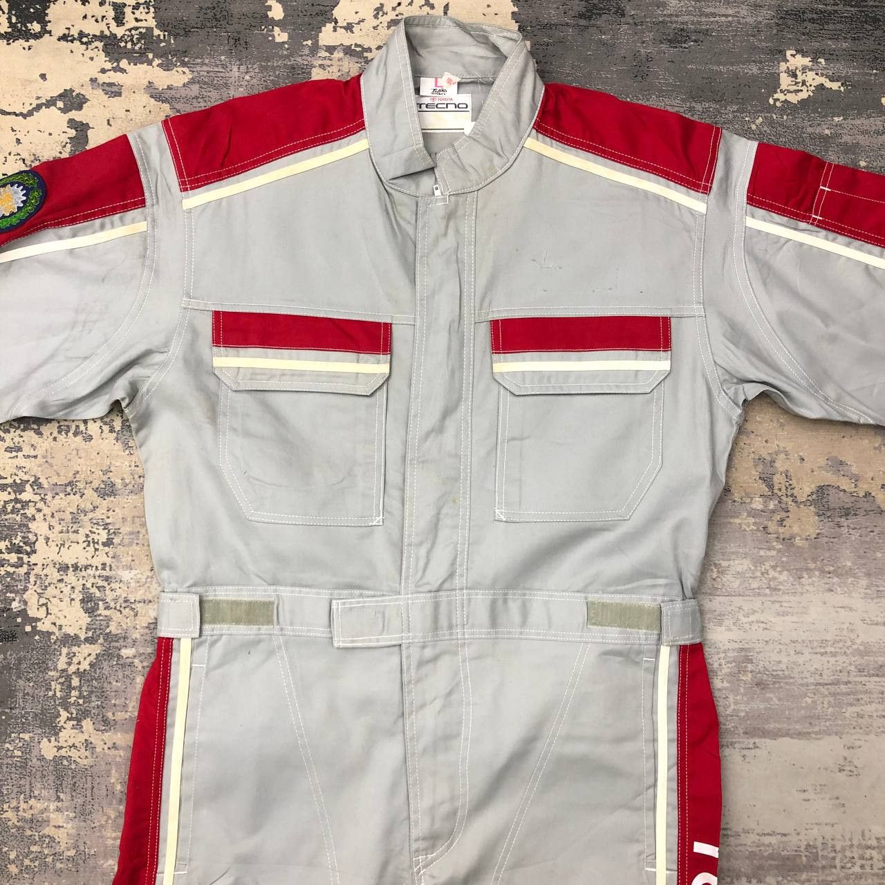 Japanese Brand P722 TOYOTA TECHNO COVERALLS Size US L / EU 52-54 / 3 - 4 Thumbnail