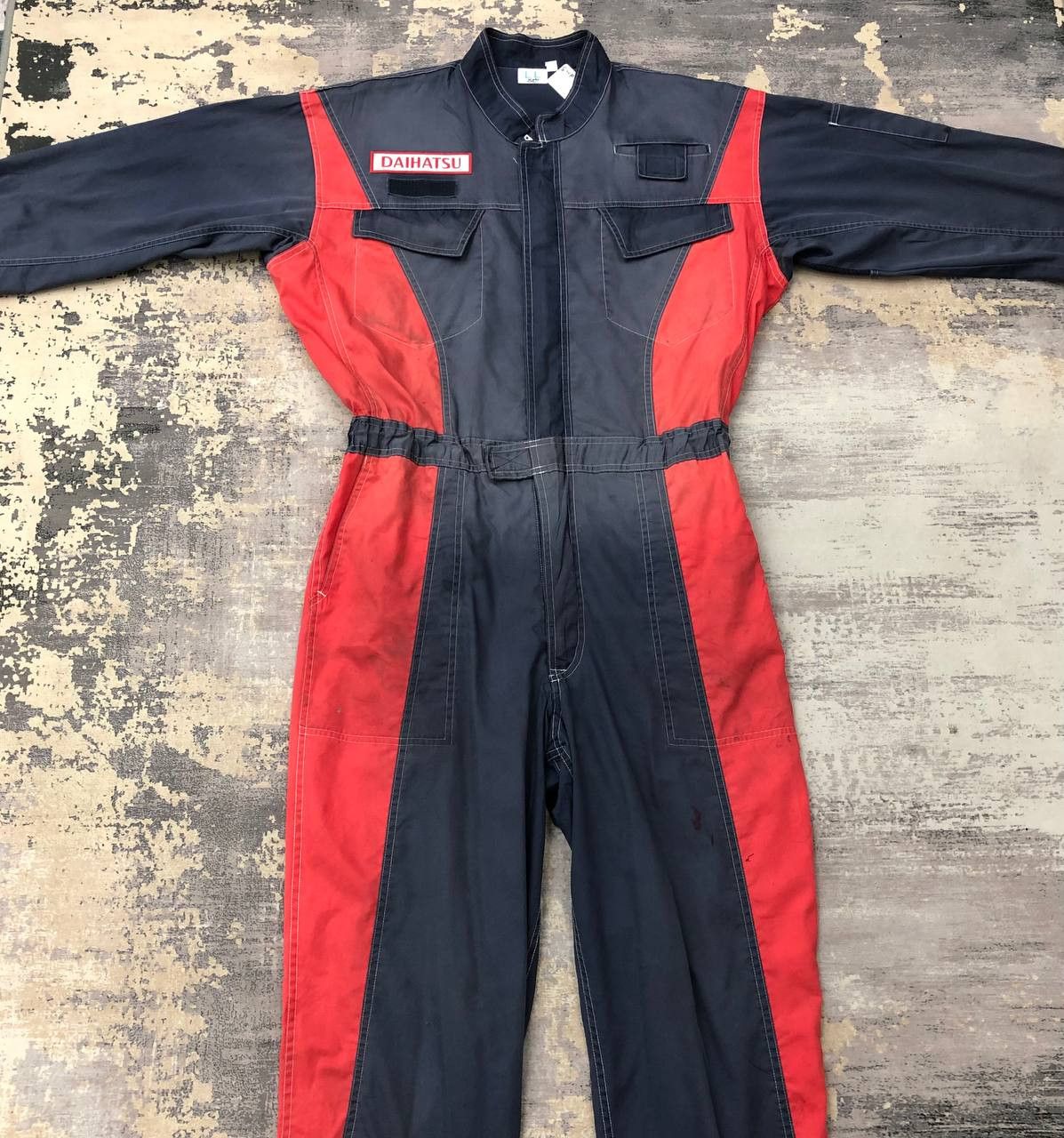 Japanese Brand P724 VTG DAIHATSU DISTRESSED COVERALLS Size US XL / EU 56 / 4 - 3 Thumbnail