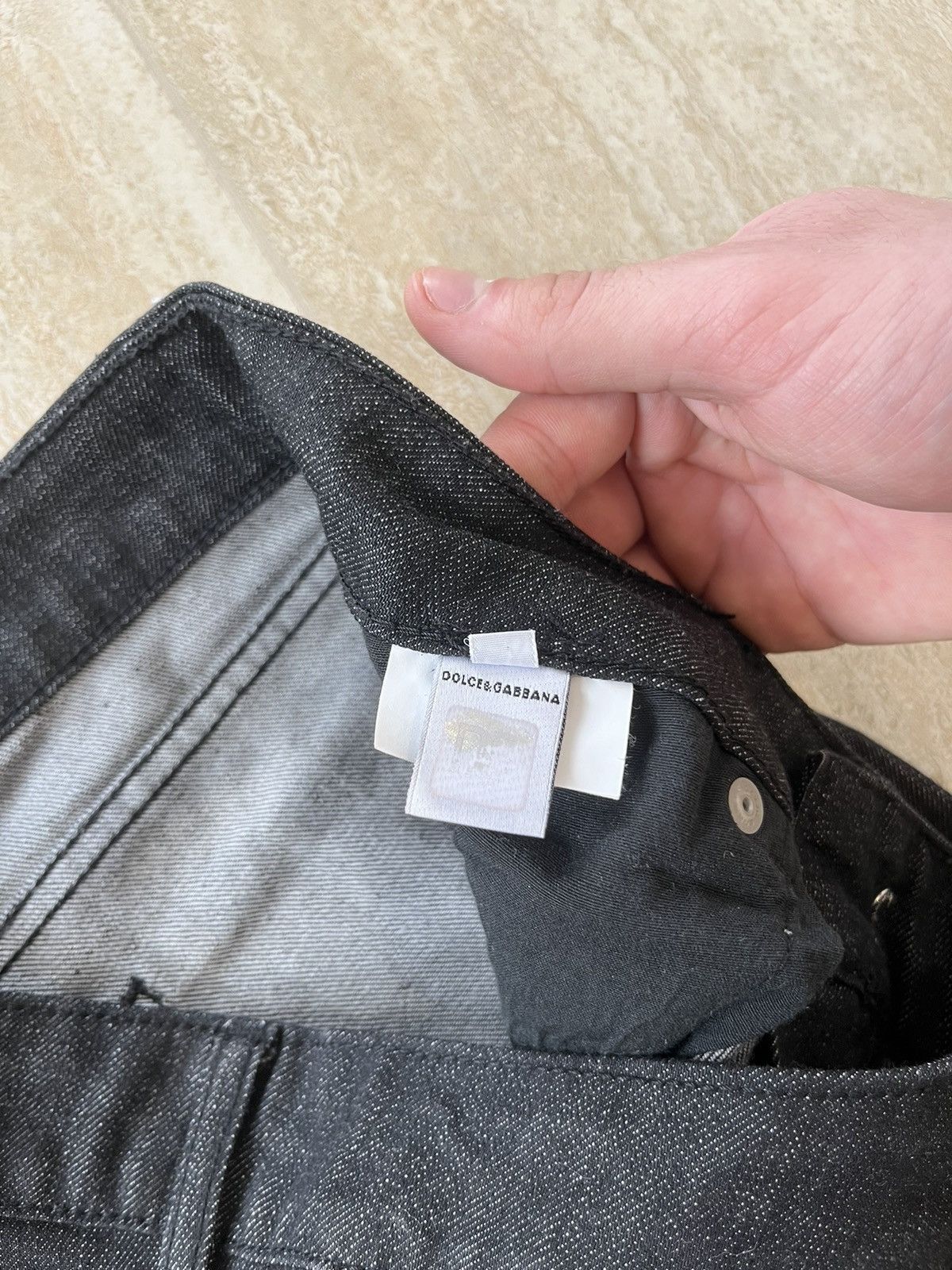 Dolce & Gabbana × Vintage Vintage Dolce & Gabbana Basic Jeans size 28 Size 28" / US 6 / IT 42 - 11 Thumbnail