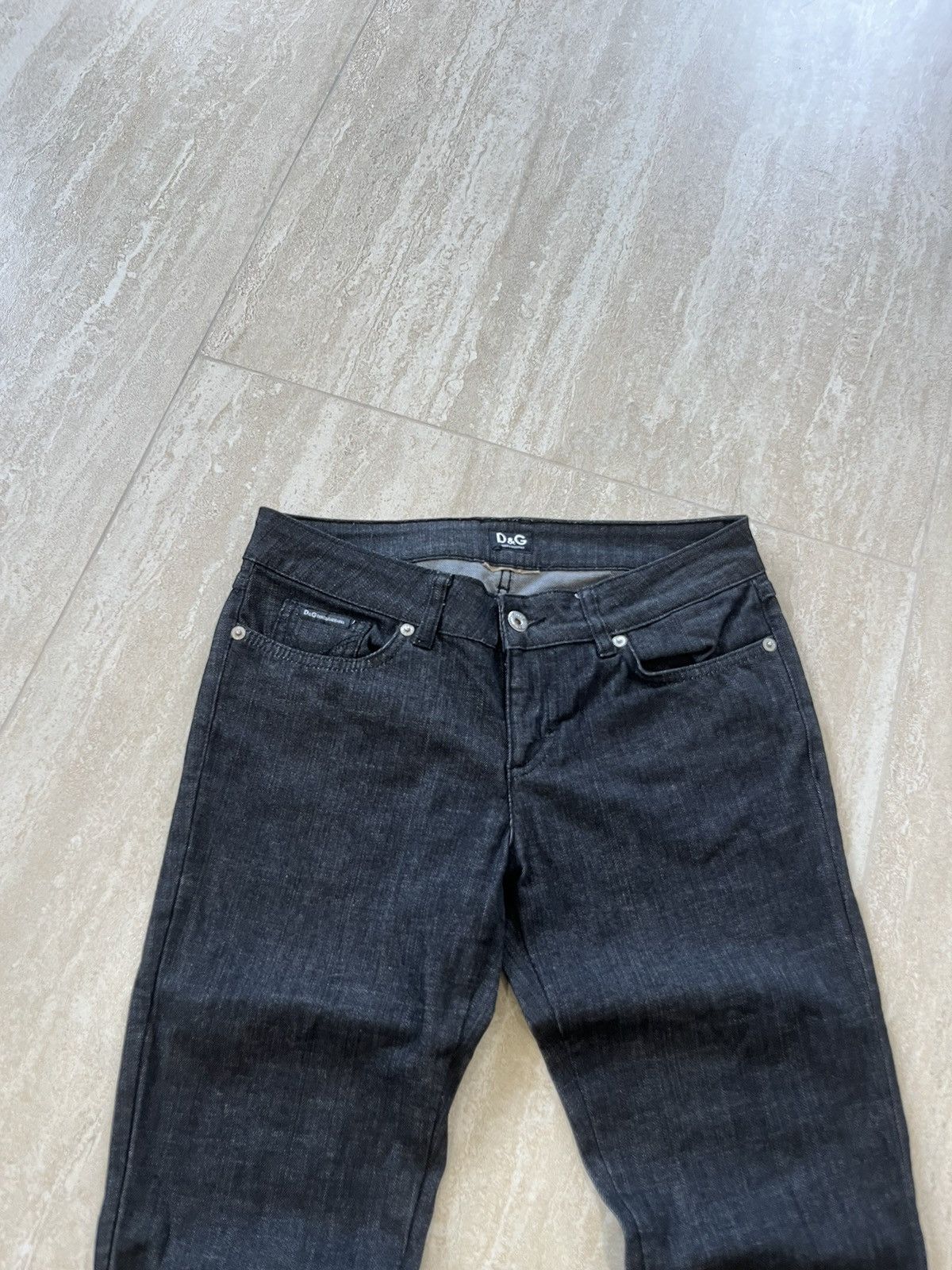 Dolce & Gabbana × Vintage Vintage Dolce & Gabbana Basic Jeans size 28 Size 28" / US 6 / IT 42 - 4 Thumbnail