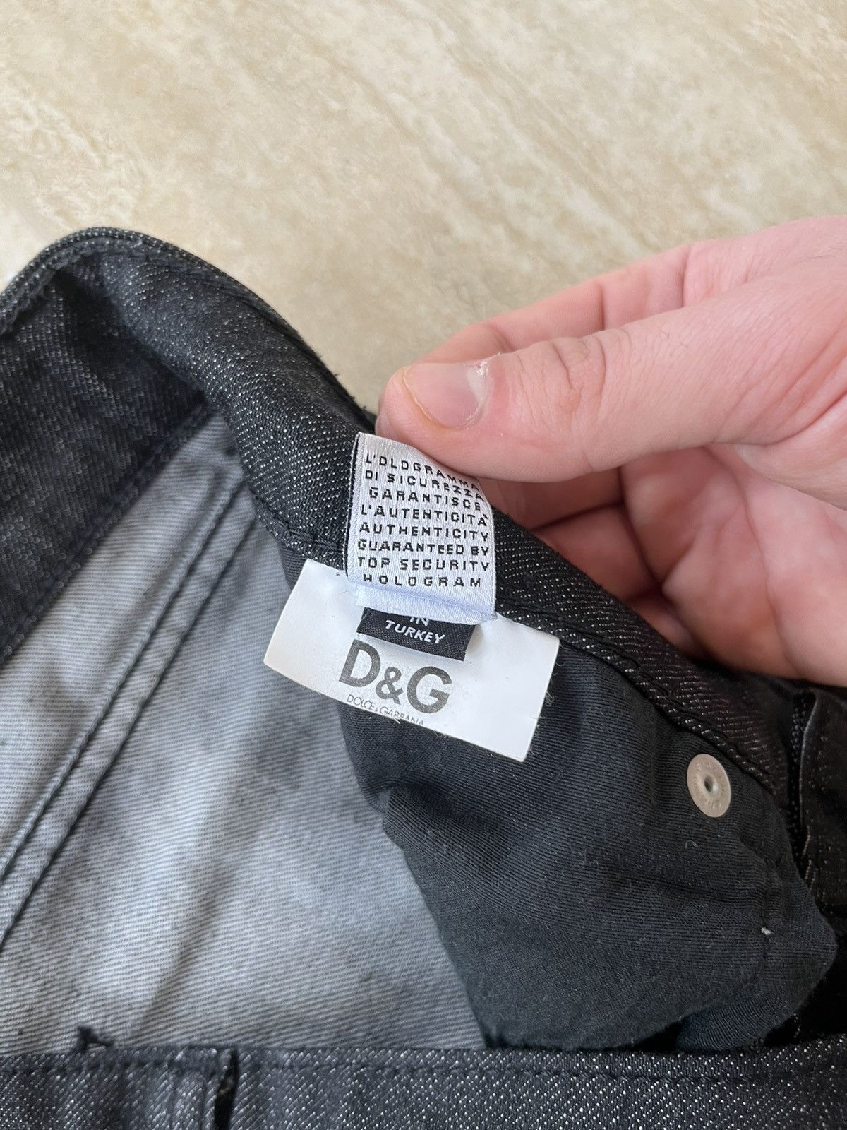 Dolce & Gabbana × Vintage Vintage Dolce & Gabbana Basic Jeans size 28 Size 28" / US 6 / IT 42 - 12 Thumbnail