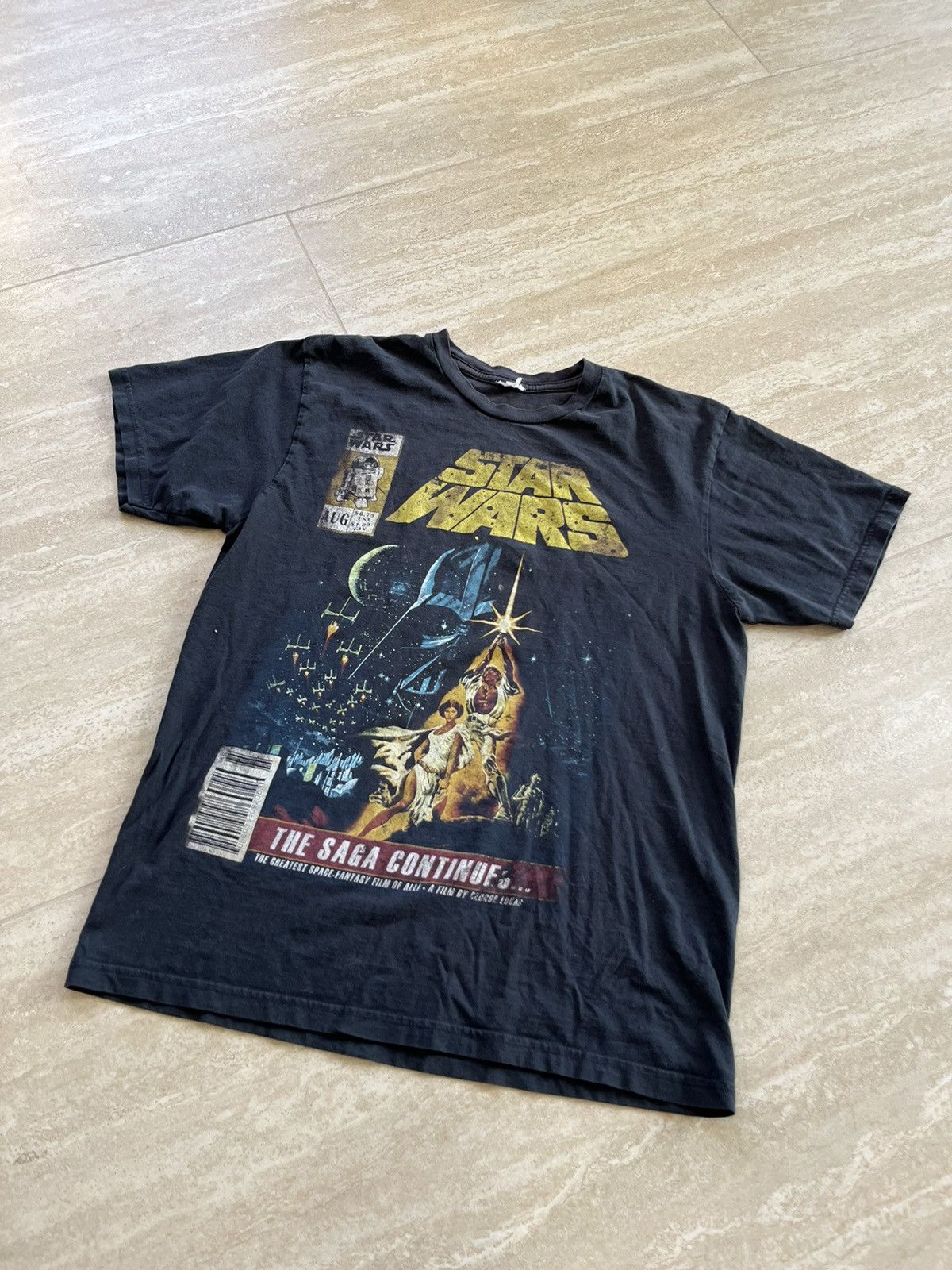 Star Wars × Vintage Vintage Star Wars “The Saga Continues” Tee Size US S / EU 44-46 / 1 - 2 Thumbnail