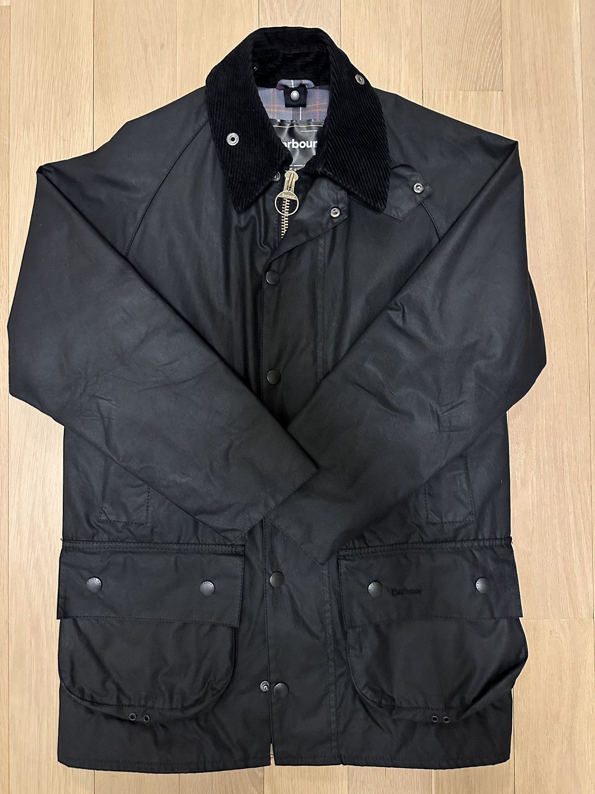 Barbour Barbour Beaufort Wax Jacket Black Size 36 | Grailed